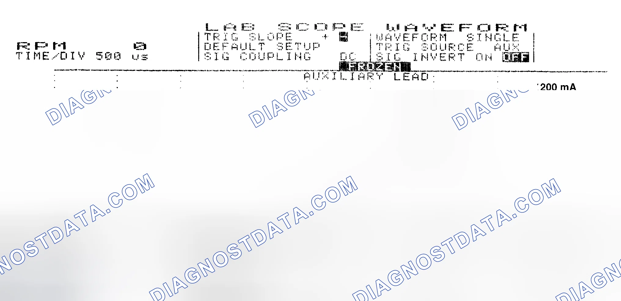 Scheme 17: Single Injector w/Normal Current Flow - Current Pattern
