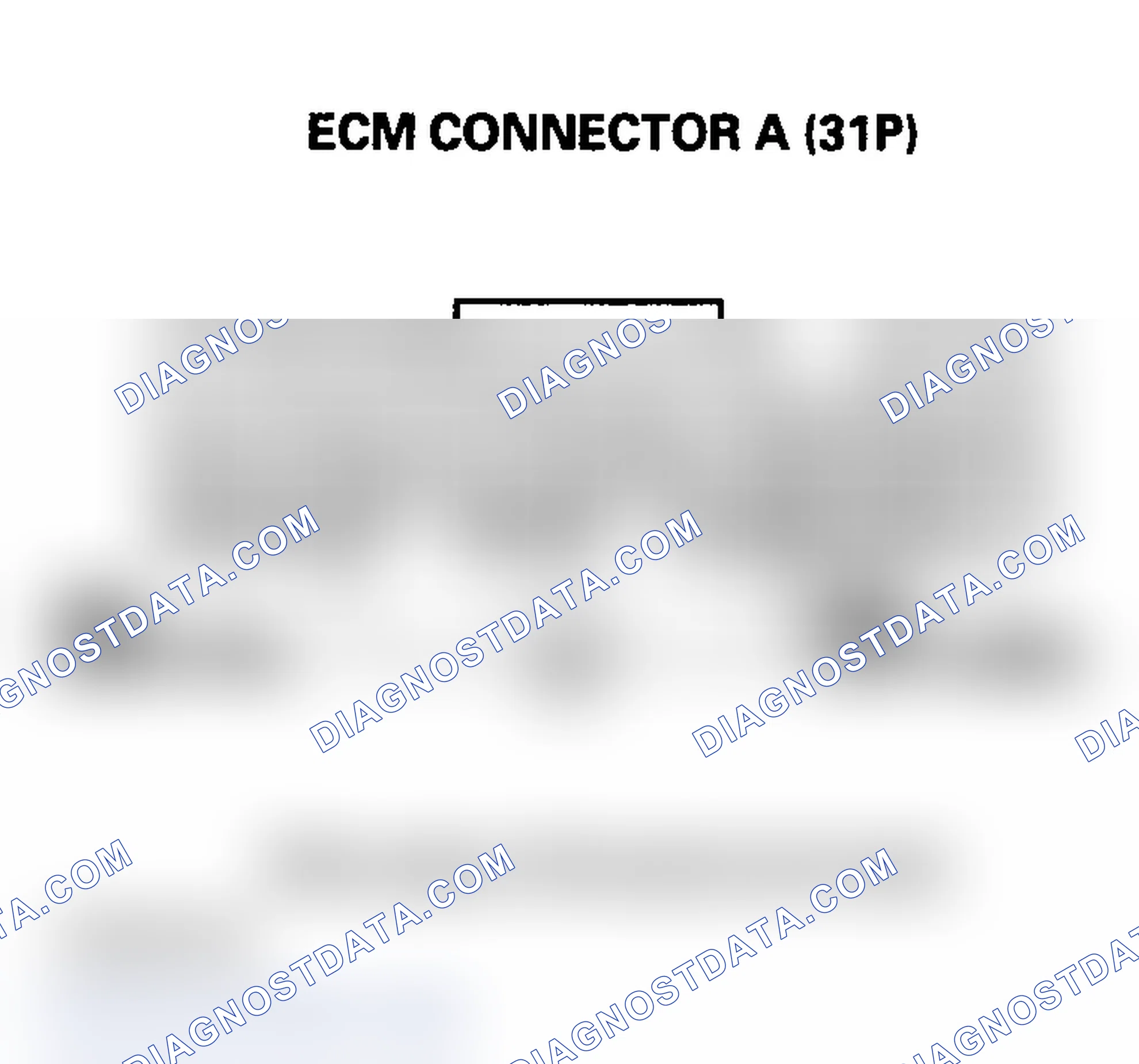 Scheme 152: DTC P0500: VSS Circuit Malfunction (2002-2004 models)