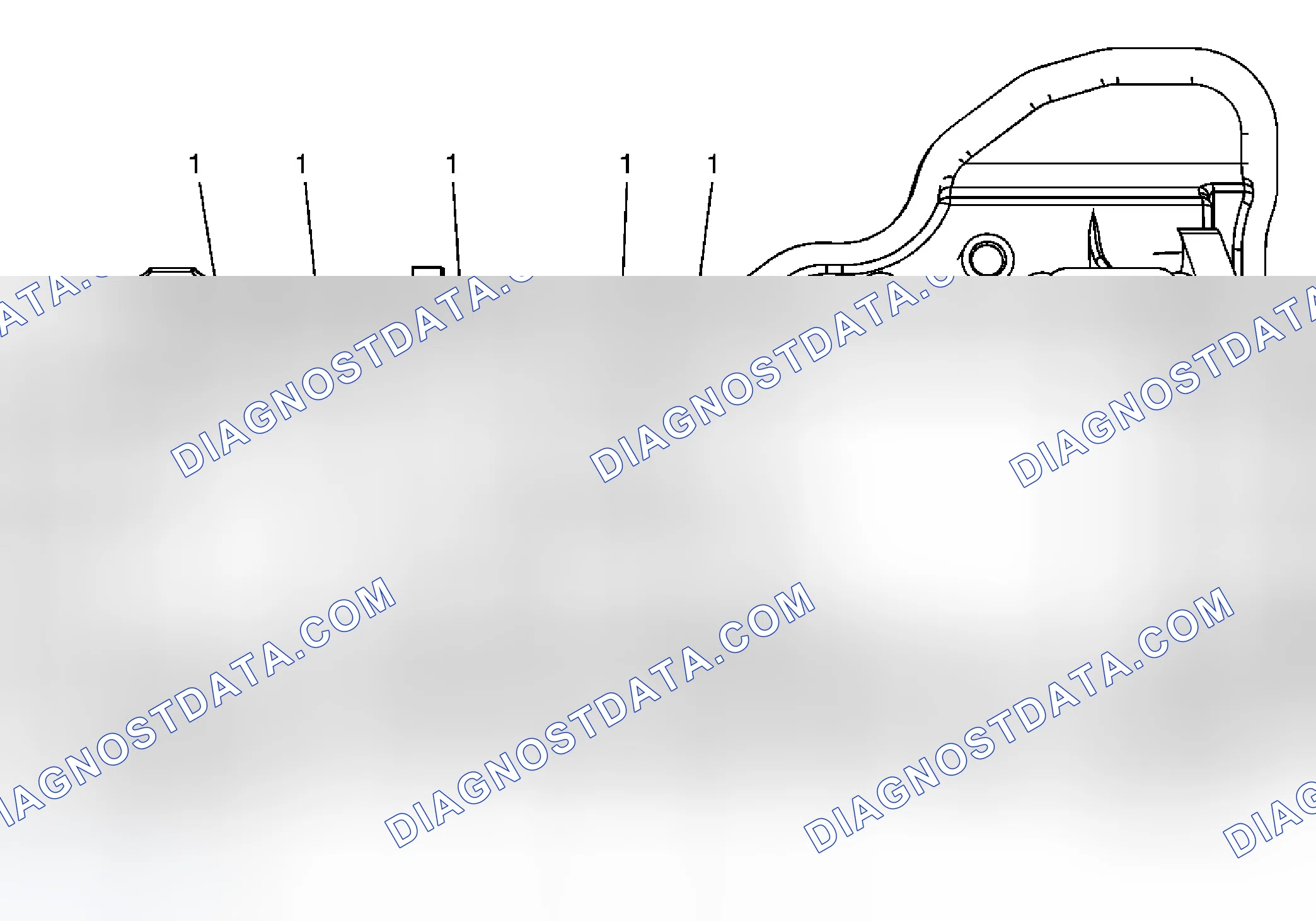 Scheme 117: Upper Oil Pan - Top View