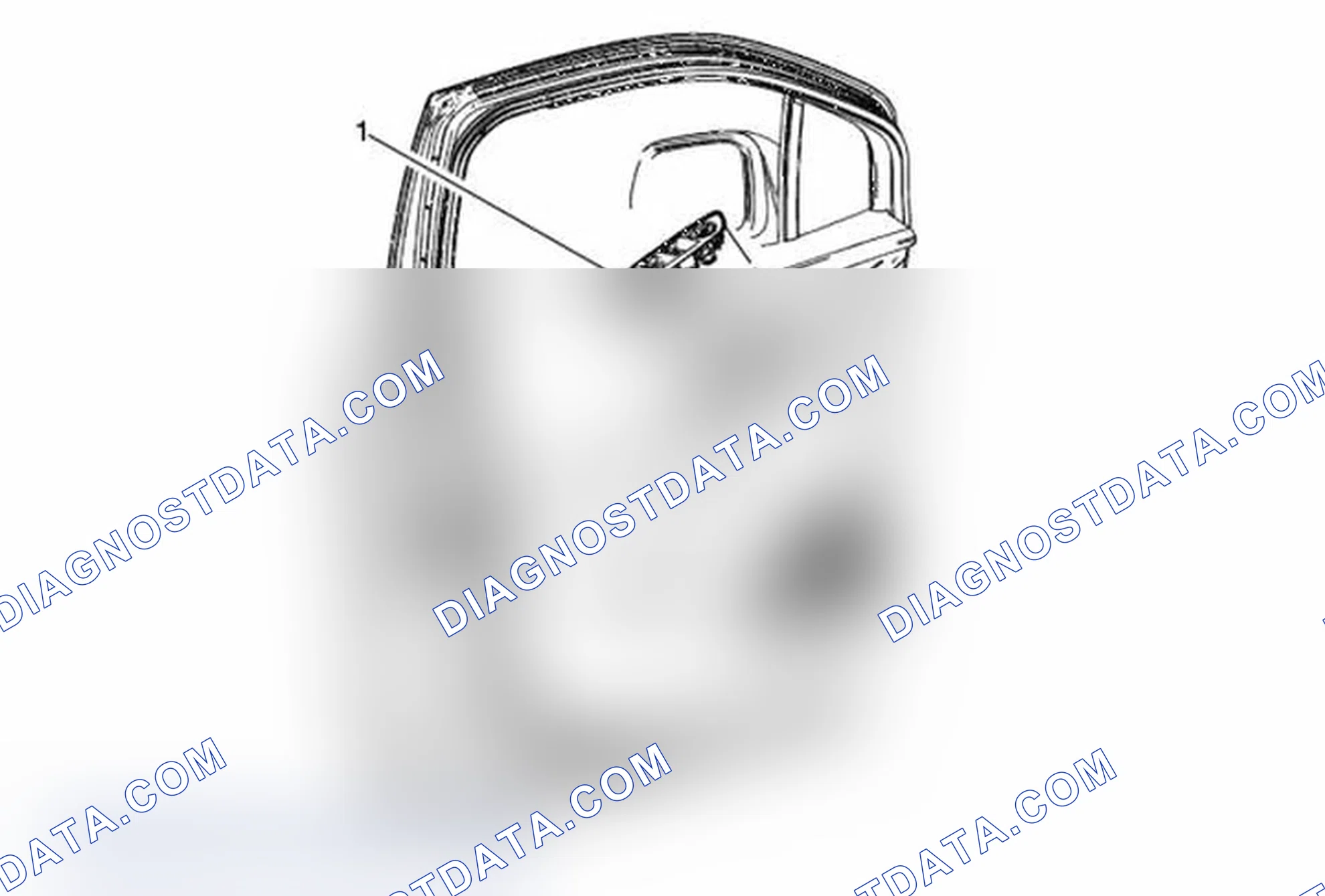 Scheme 51: Front Side Door Armrest Switch Mount Plate Replacement (Driver Side Door, Trax)