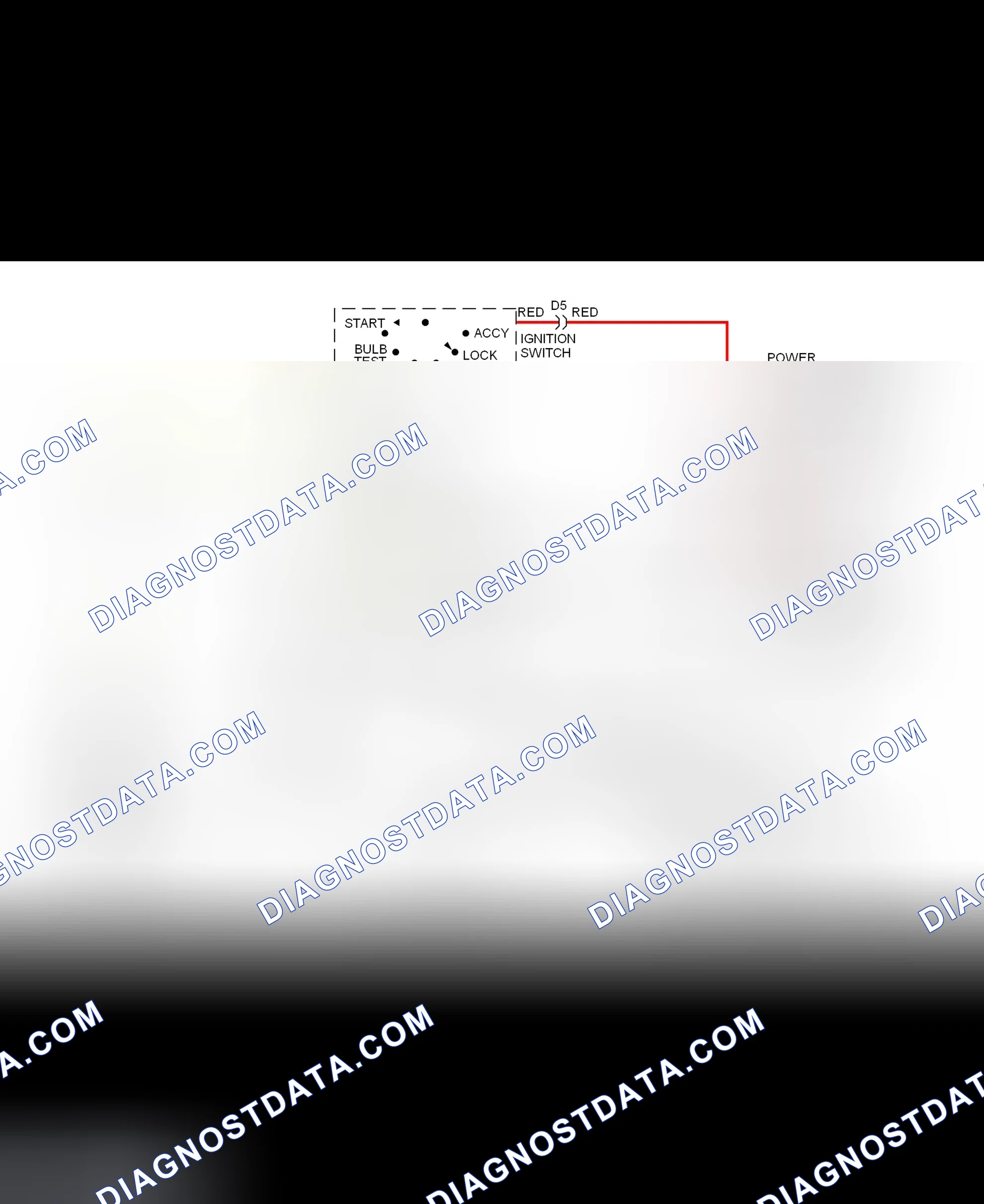 Fig. 19: Starter System Schematic (Cutlass Supreme & Regal)