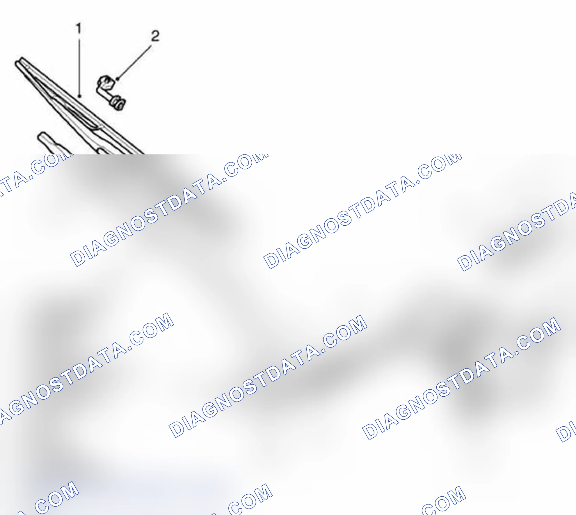 Scheme 3: Rear wiper components