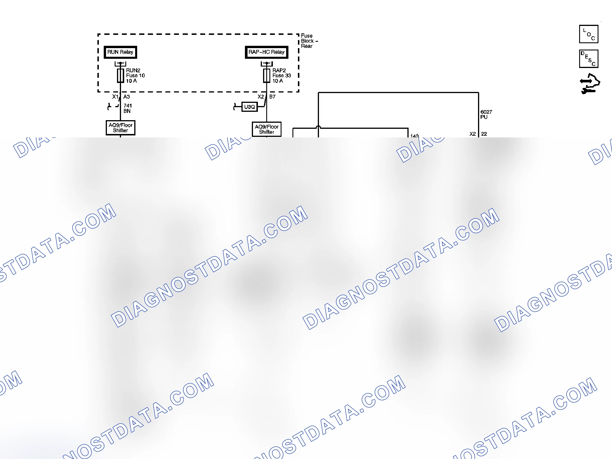 Scheme 83: Shift Lock Control Schematics