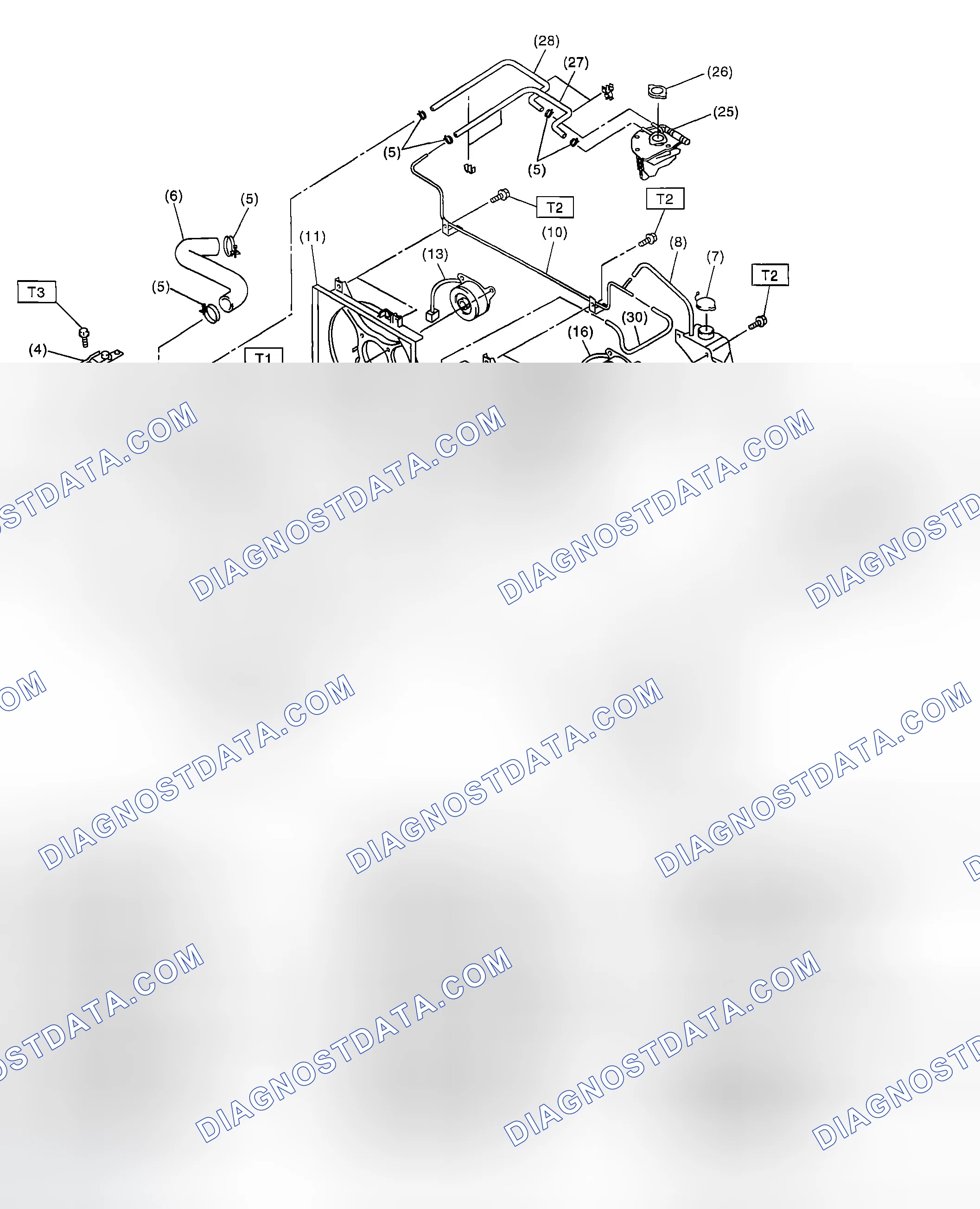 Scheme 106: RADIATOR AND RADIATOR FAN