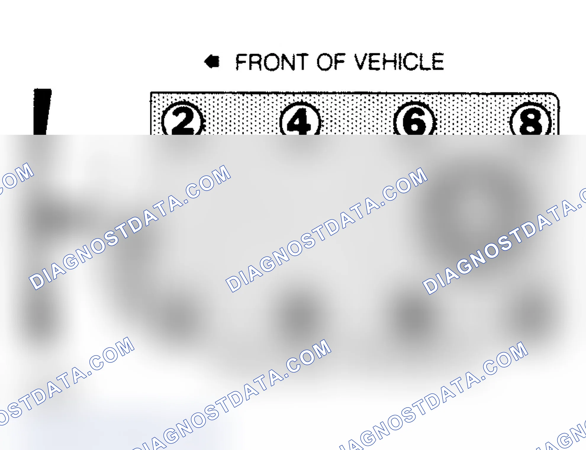 Scheme 10: Firing Order & Timing Mark (Magnetic Timing Pick-Up Is Located At 10 Degrees ATDC)