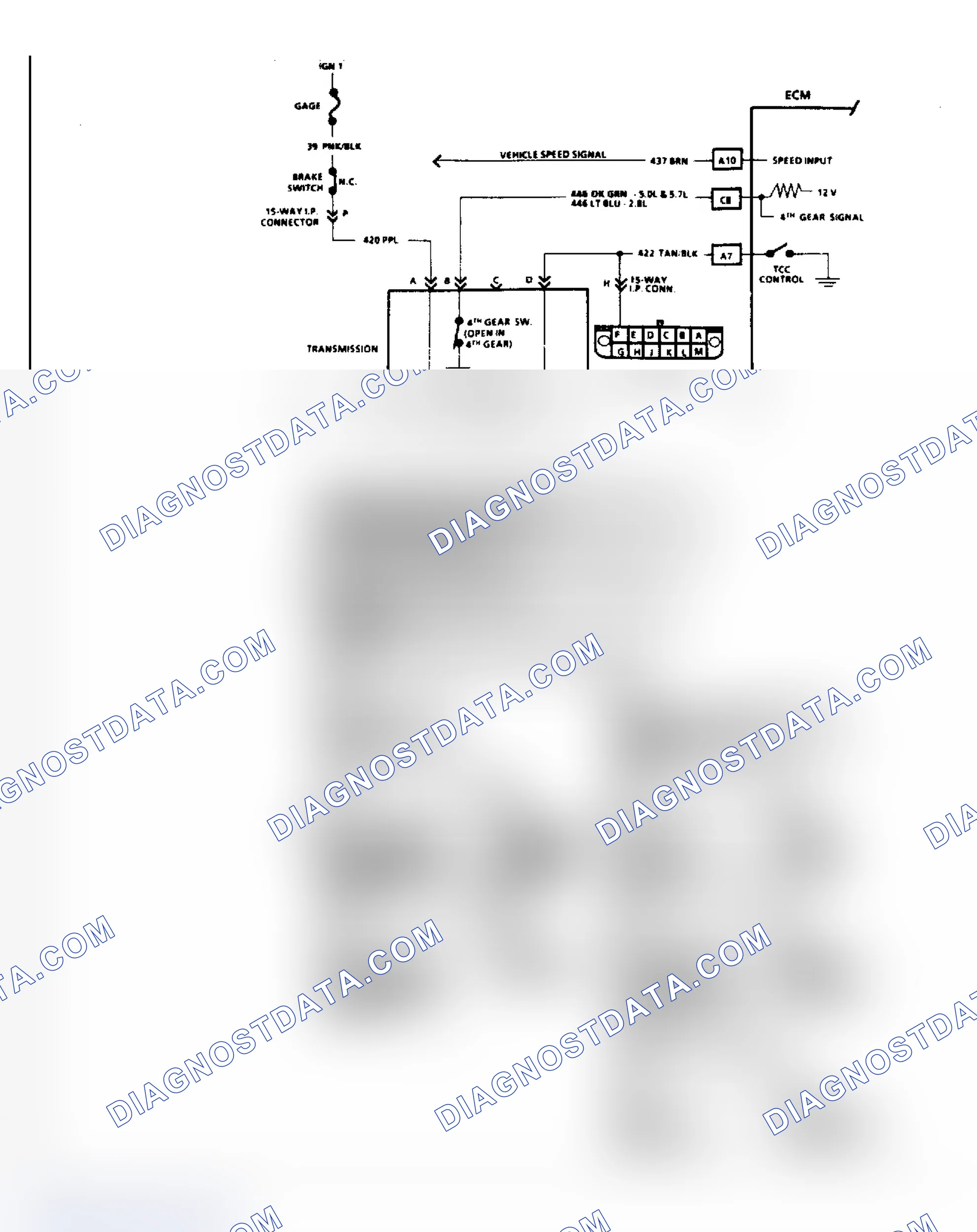 Scheme 162: Torque Converter Clutch (5.0L/5.7L F Body)