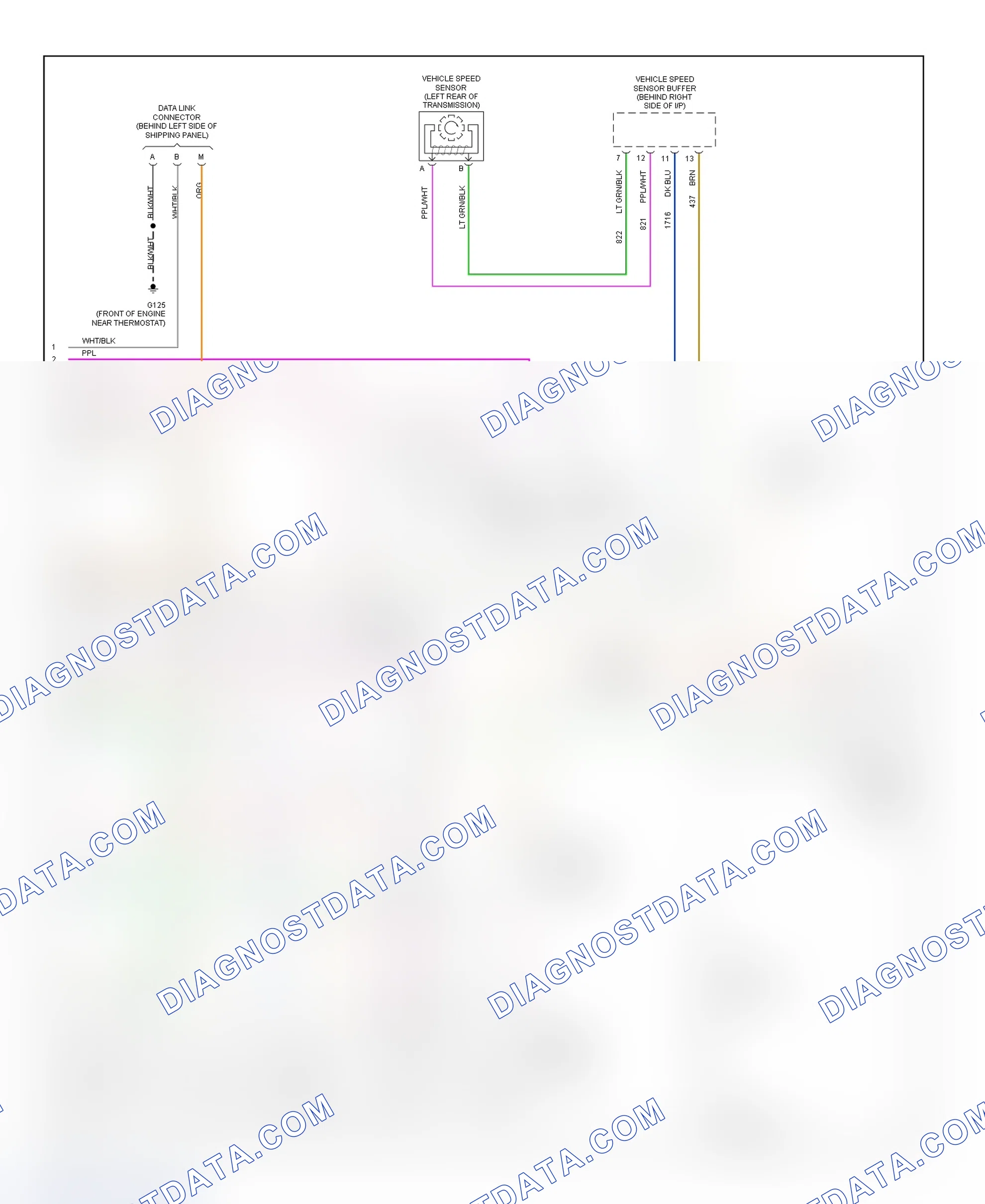 Scheme 265: Wiring Diagram ("P" Series - Commercial & Motorhome - 7.4L With 4L80-E - 3 Of 3)