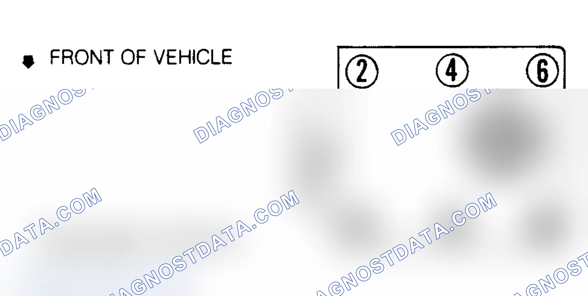 Scheme 1: Firing Order & Timing Marks (4.3L)