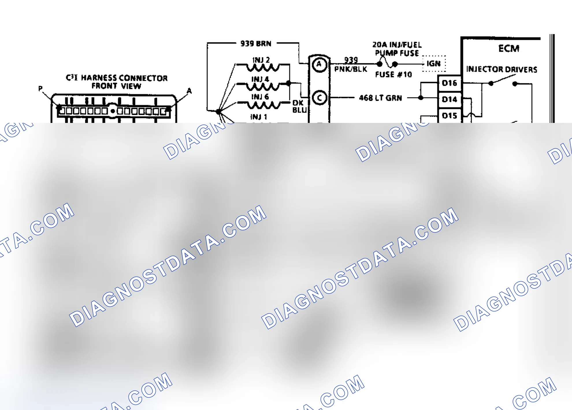 Scheme 269: Ignition System Schematic (3.0L, VIN L)