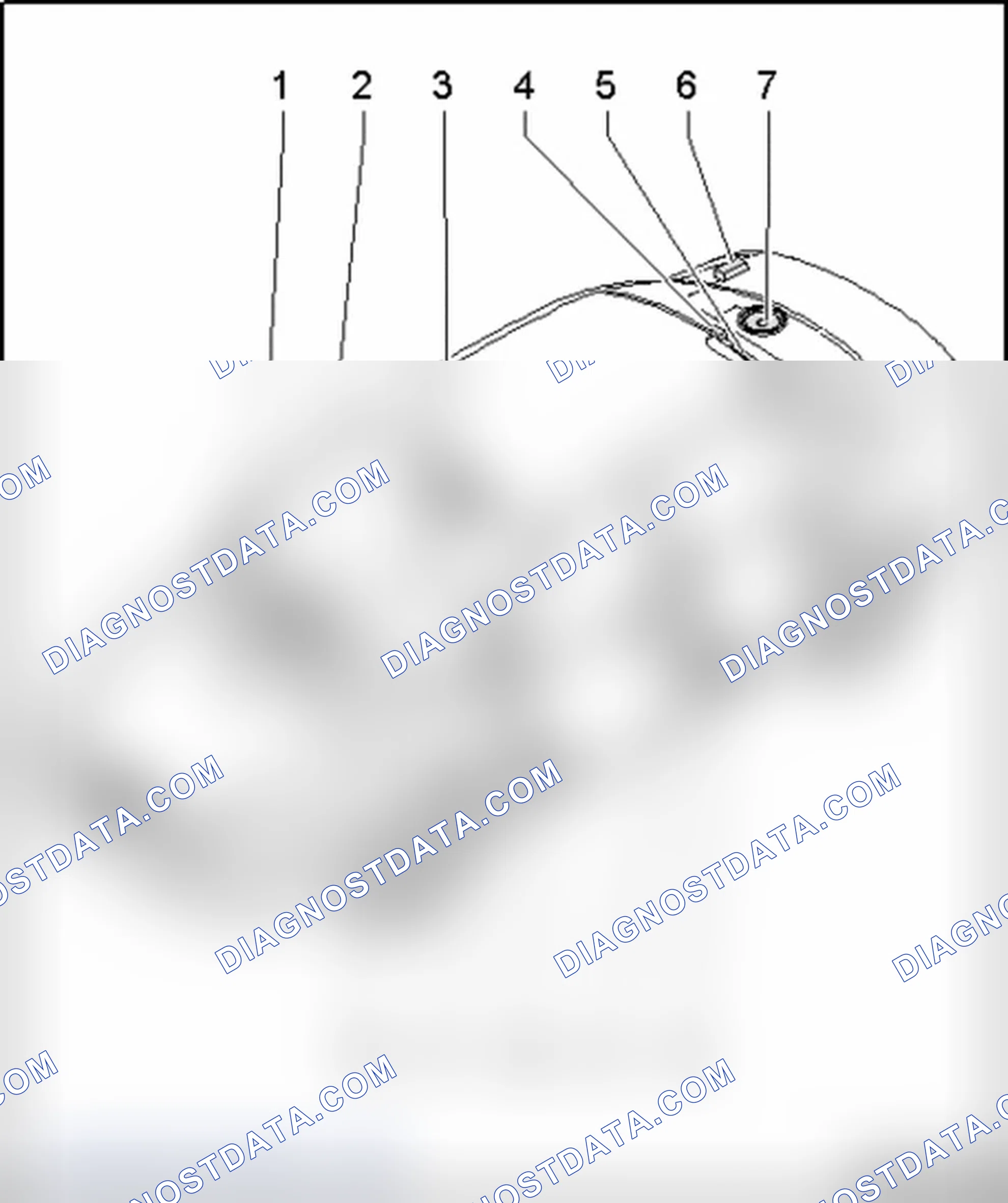 Scheme 158: Total overview - Sedan component locations