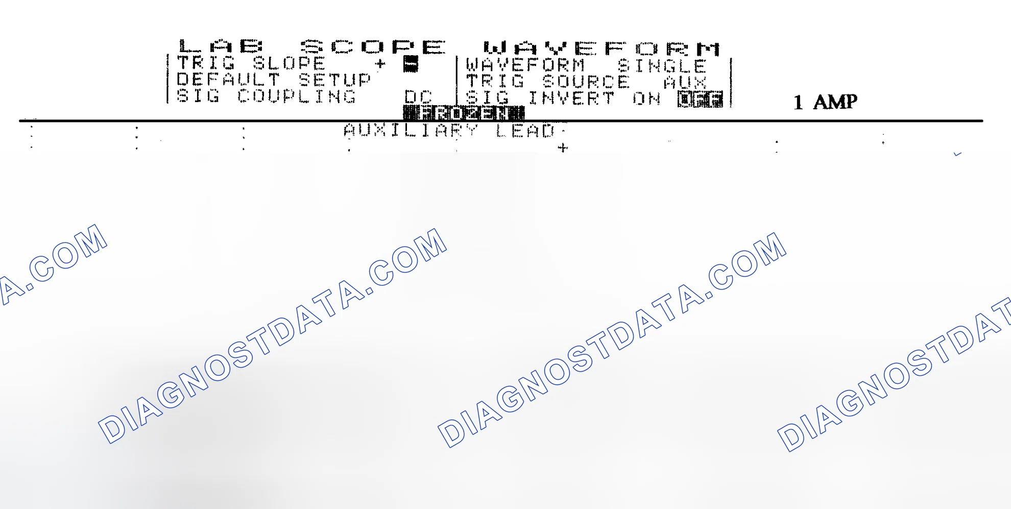 Scheme 20: Single Injector w/Normal Current Flow - Current Pattern