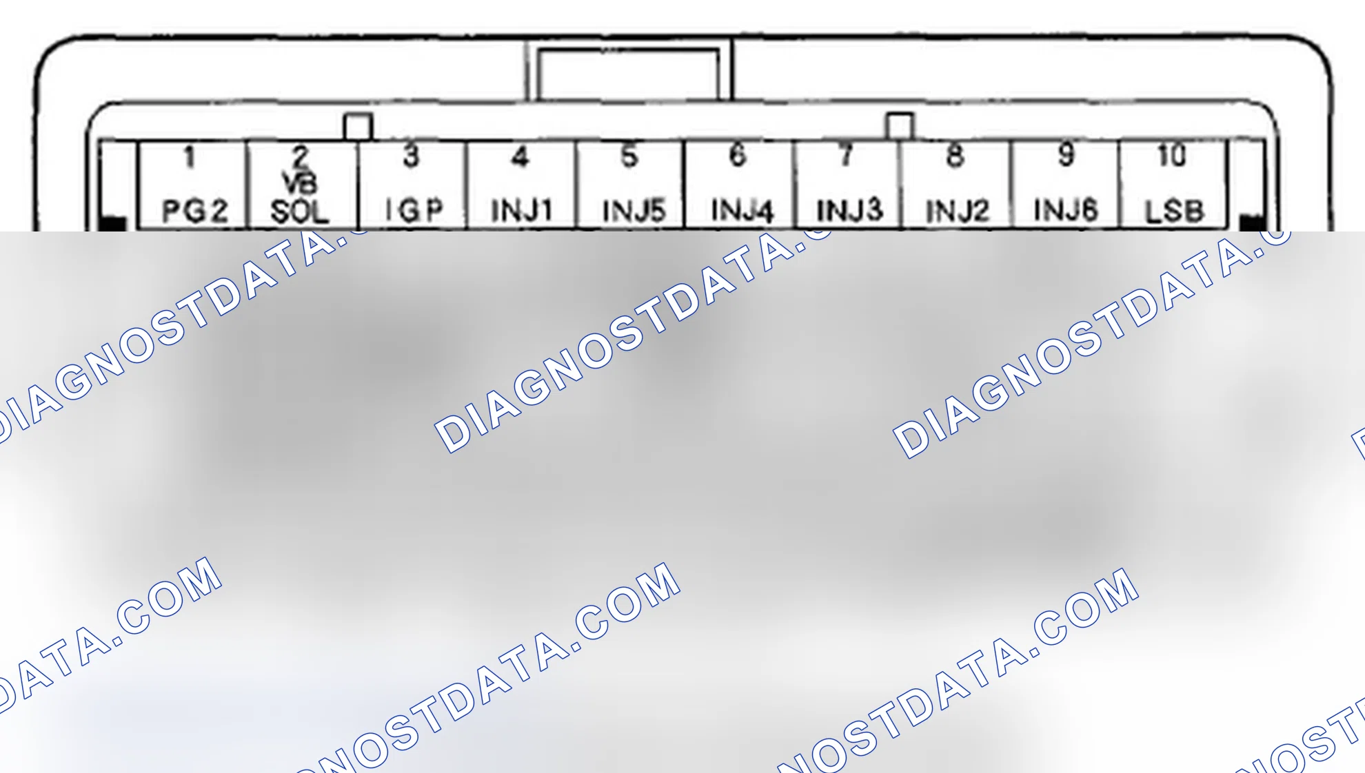 Scheme 214: PCM Inputs and Outputs at PCM Connector B (delta ) (49P)