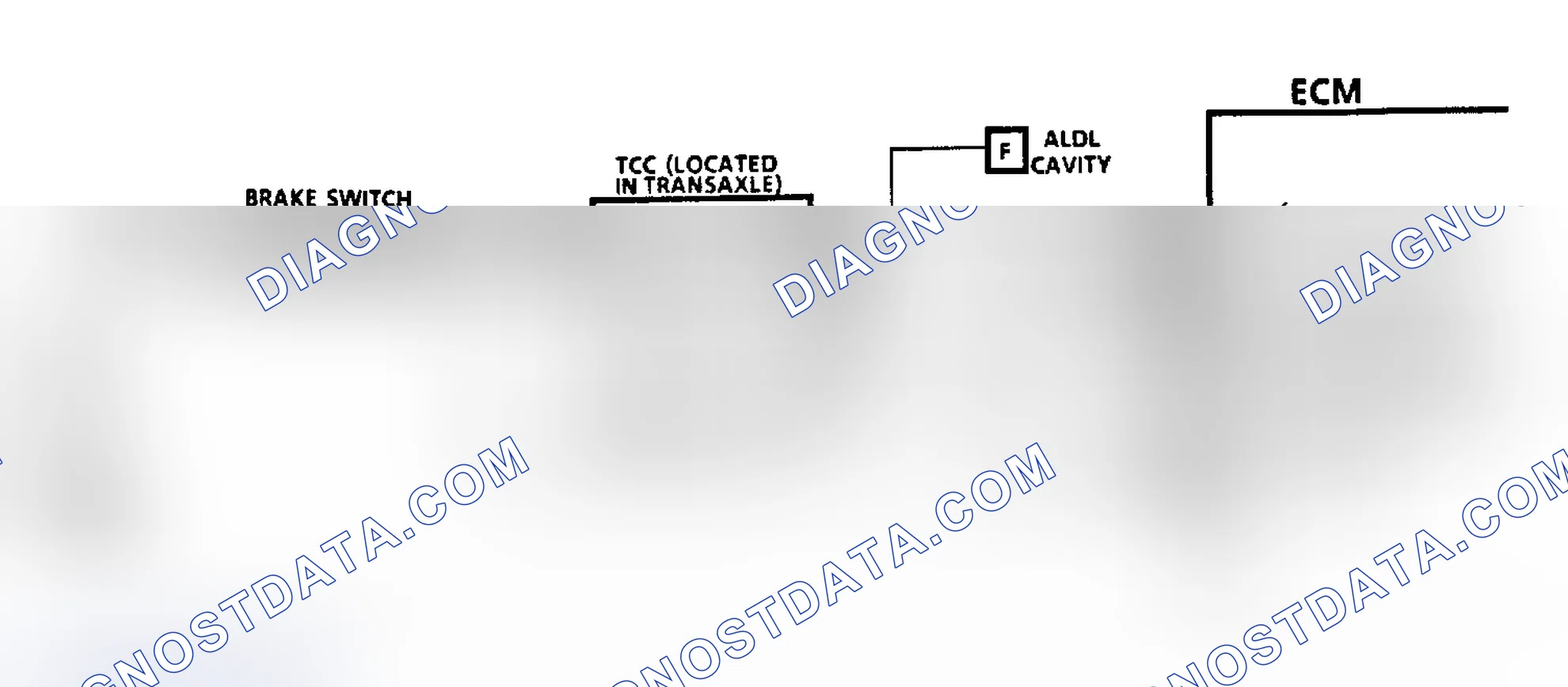 Scheme 499: Chart C8 Schematic, TCC (3.3L "N" Body W/ 125-C Trans.)