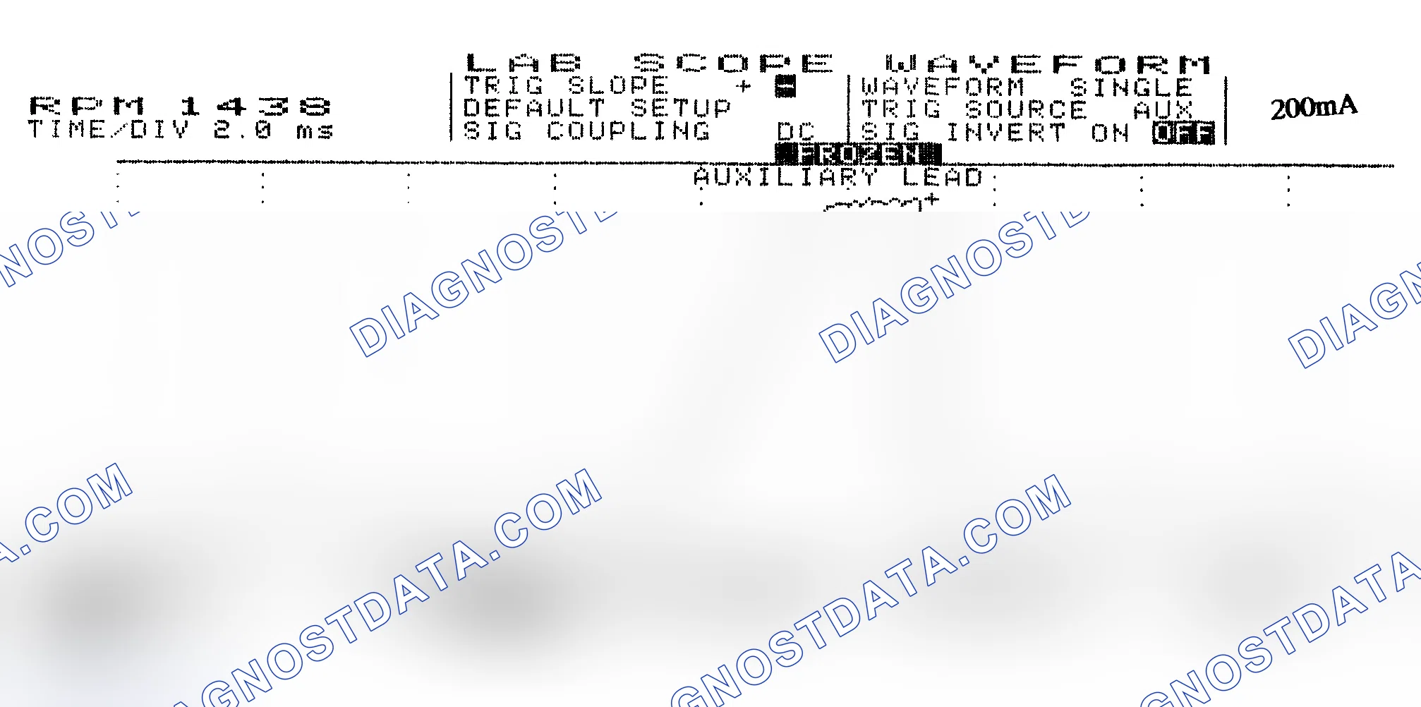 Scheme 15: Single Injector w/Normal Current Flow - Current Pattern