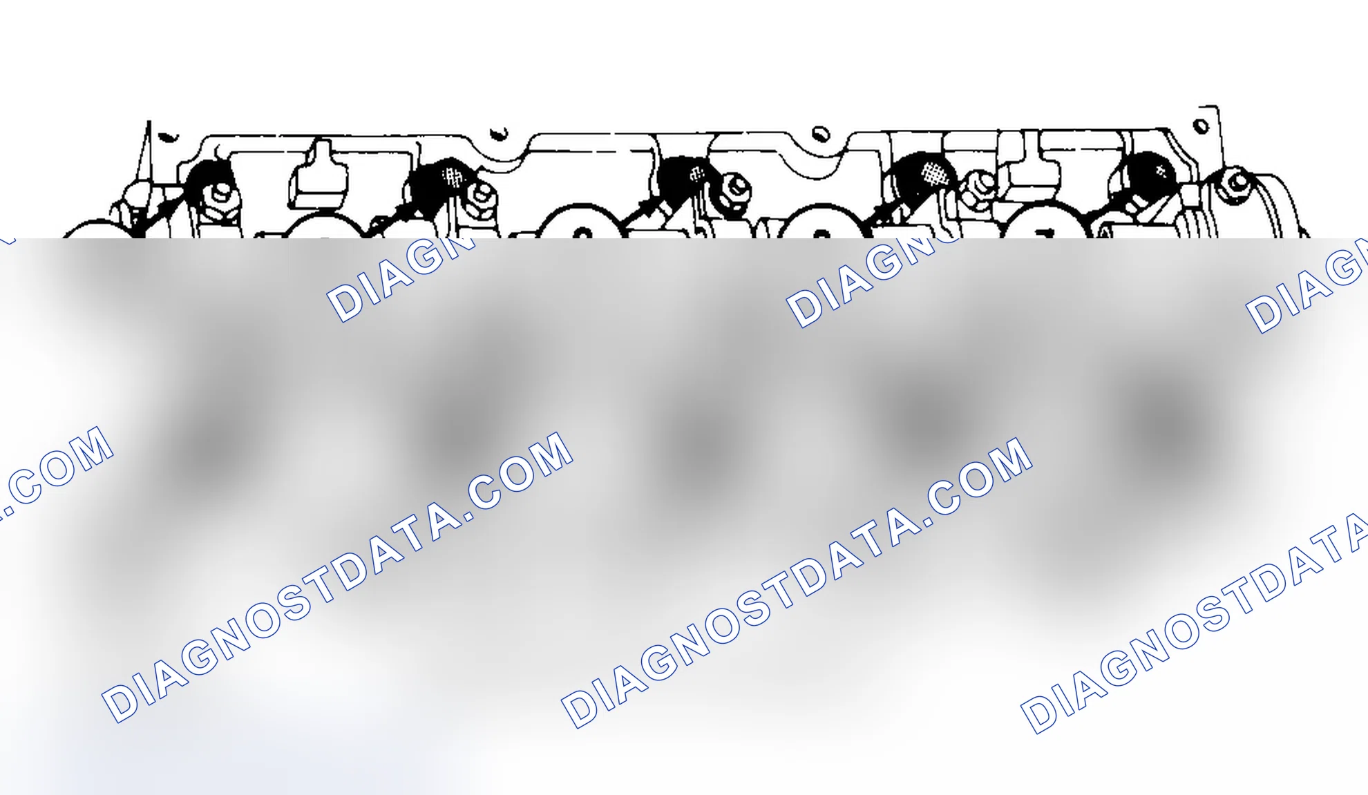Scheme 7: Typical Cylinder Head Tightening or Loosening Sequence