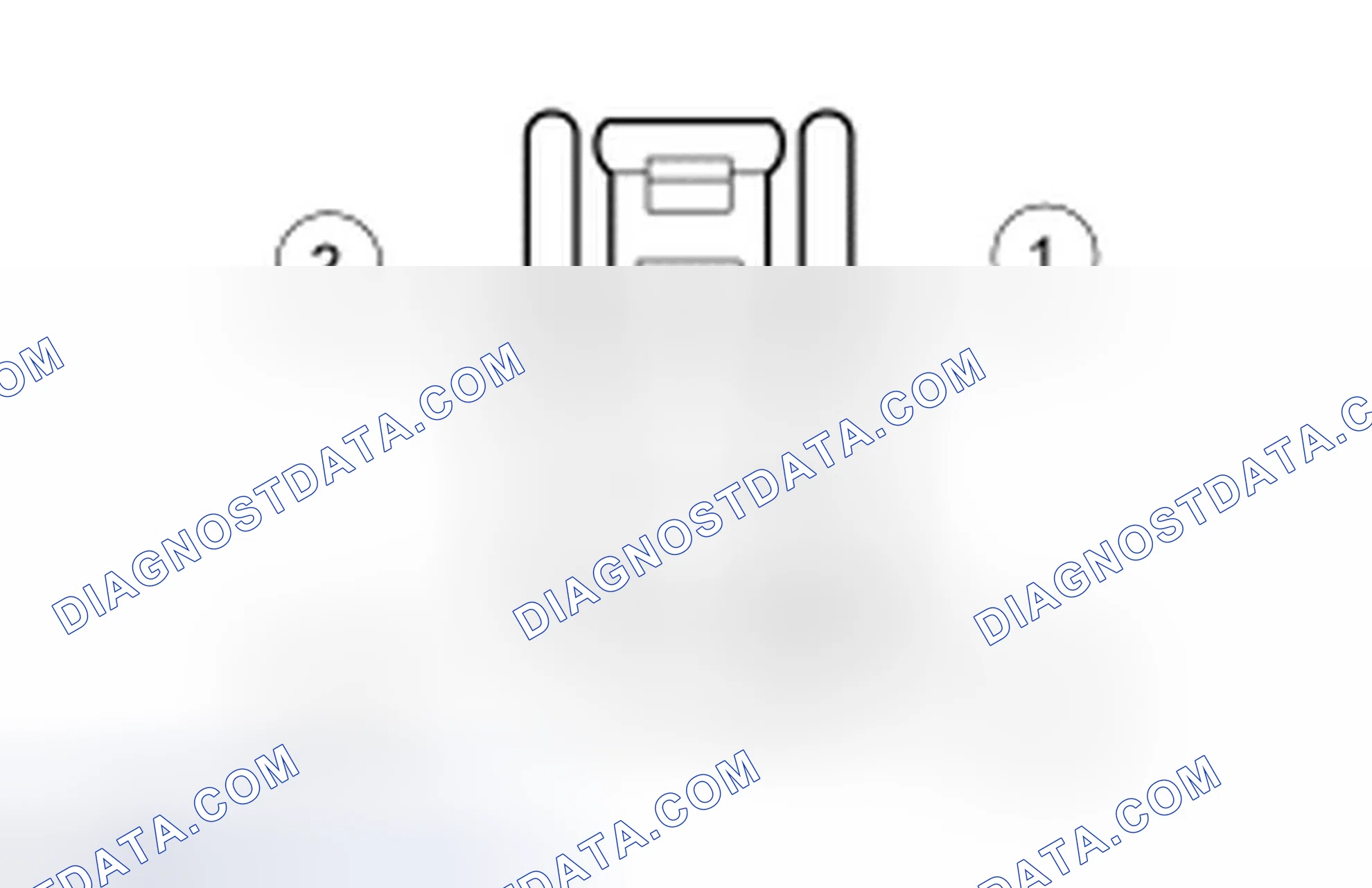 Fig. 2: Selector Lever Harness Connector C3245 (3.0L Engine)