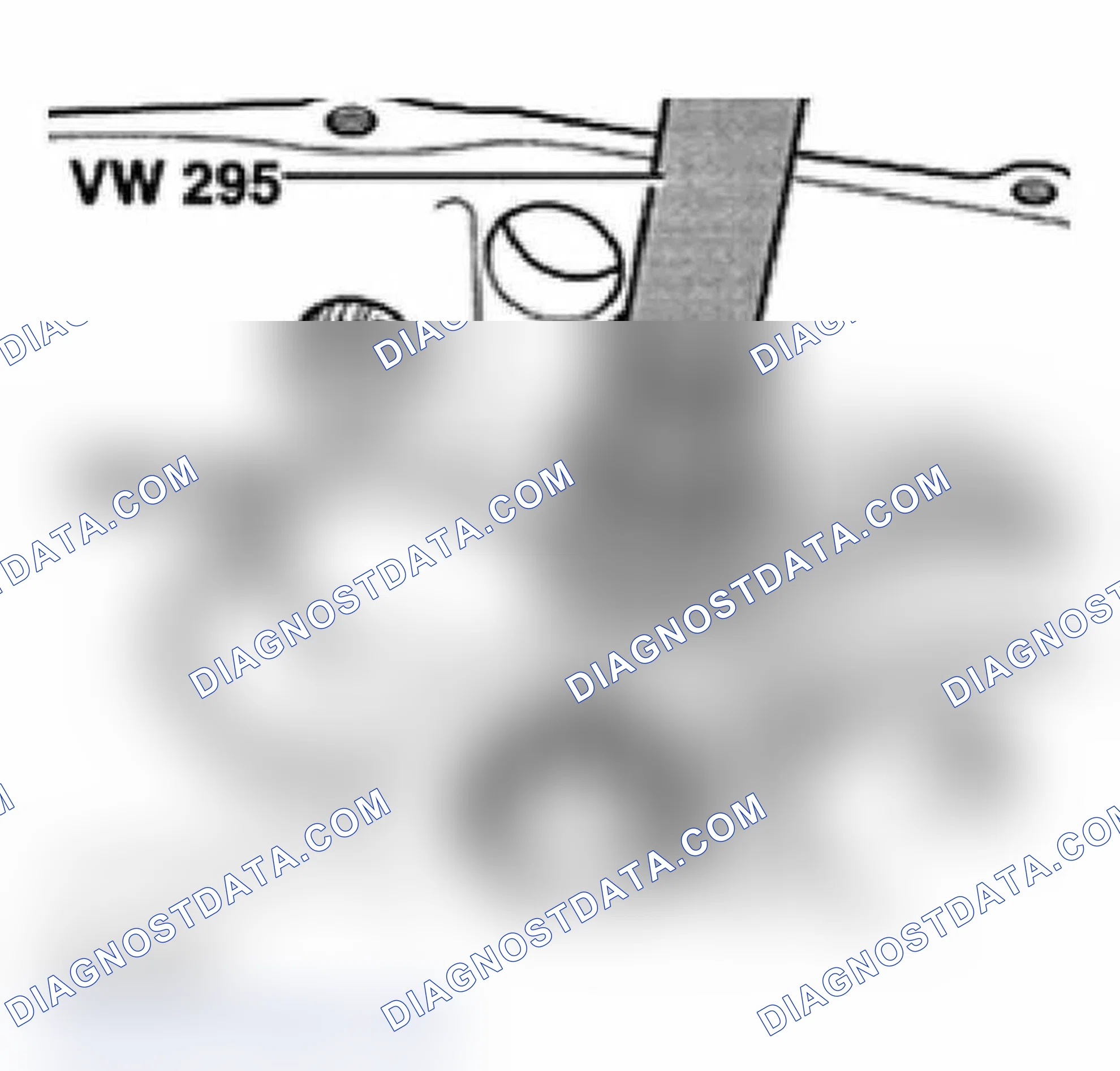 Scheme 64: Driving in 3rd and 4th gear selector rod mounting bush onto stop