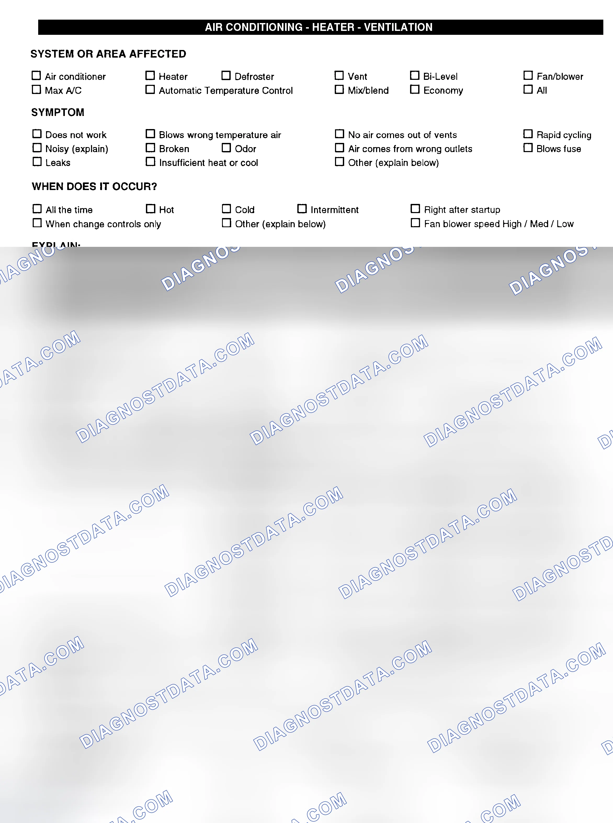 Scheme 4: Symptom Check List - Page 3