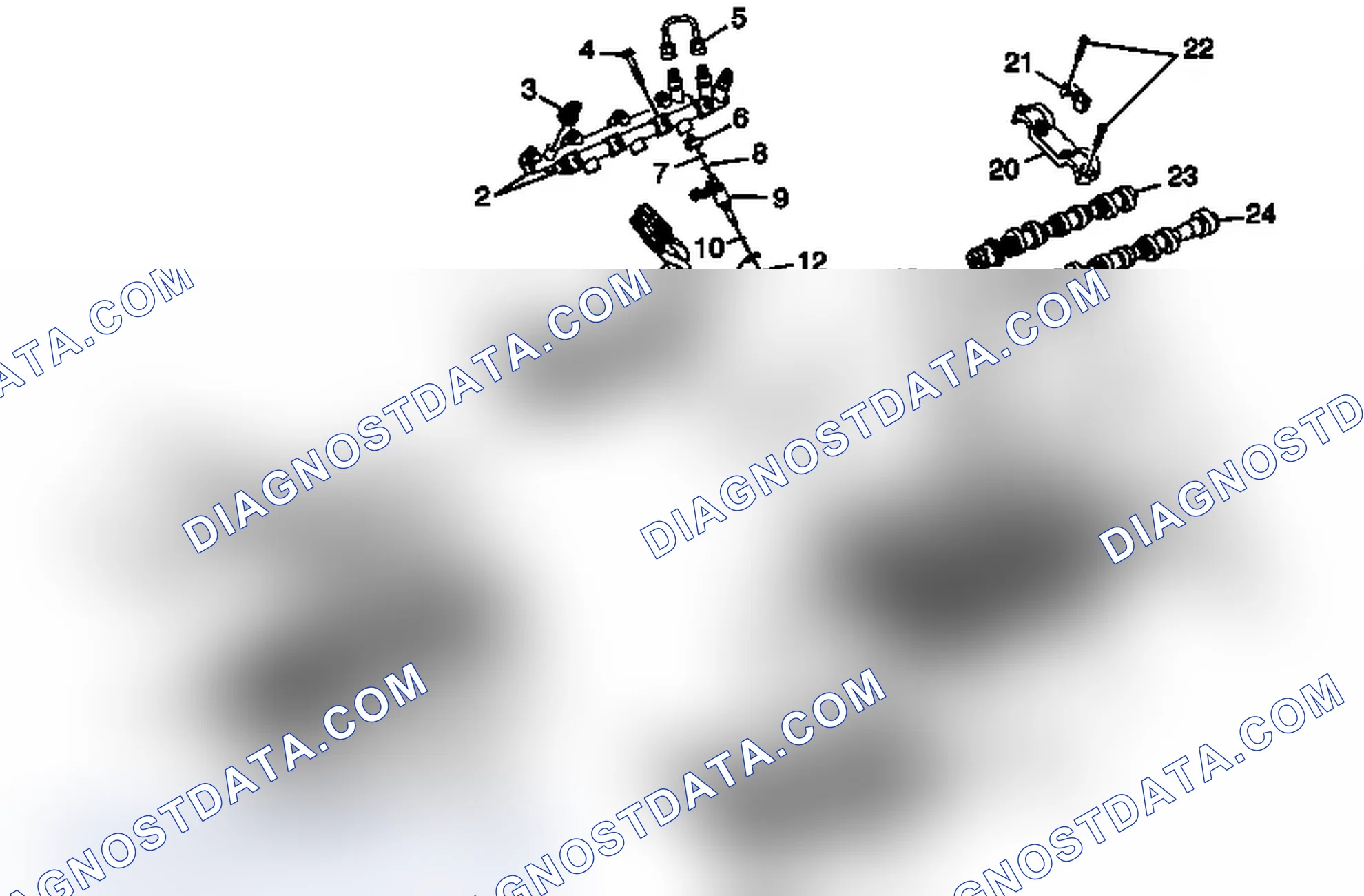 Scheme 7: Cylinder Head Assemblies