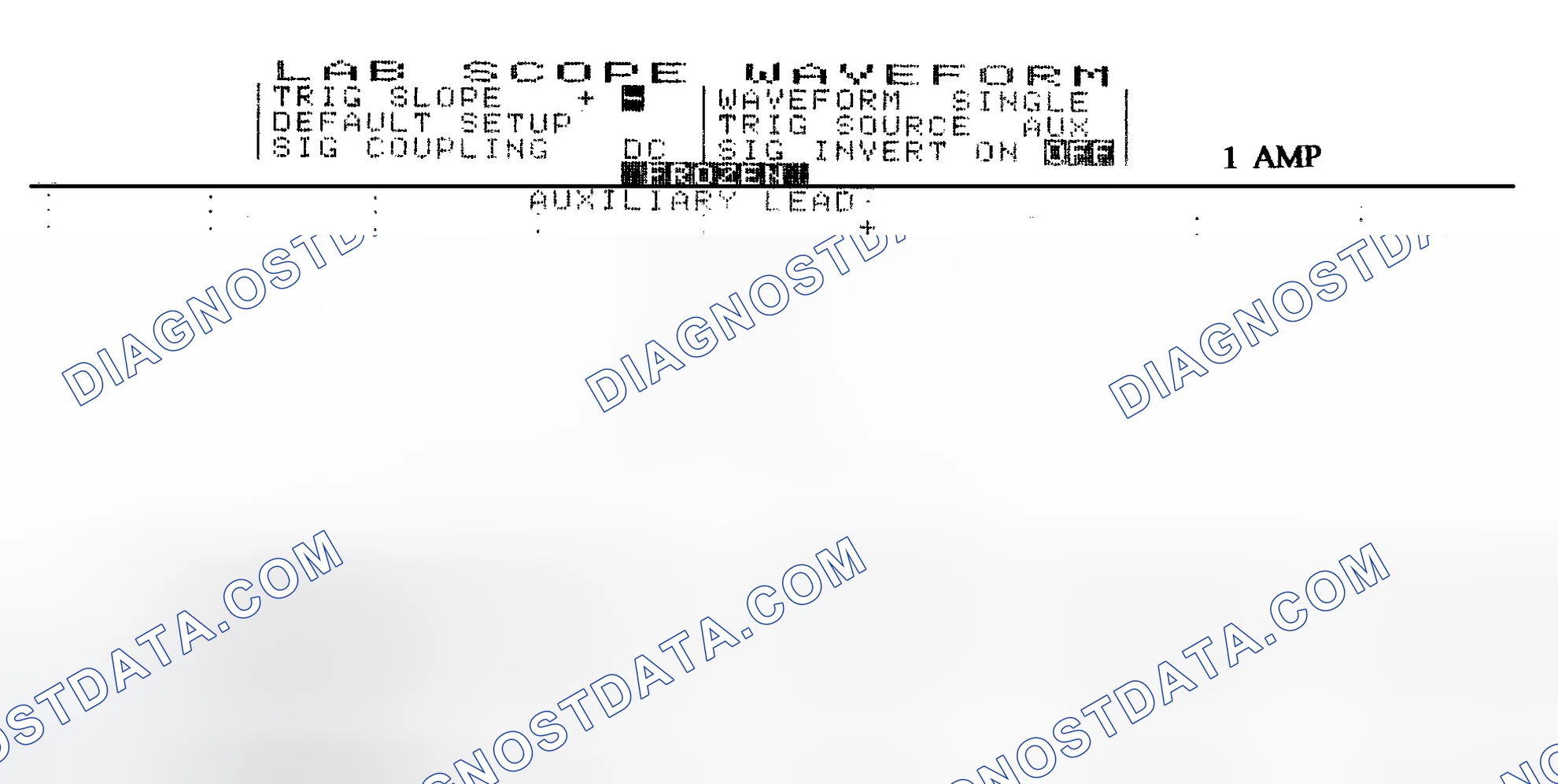 Scheme 20: Single Injector w/Normal Current Flow - Current Pattern