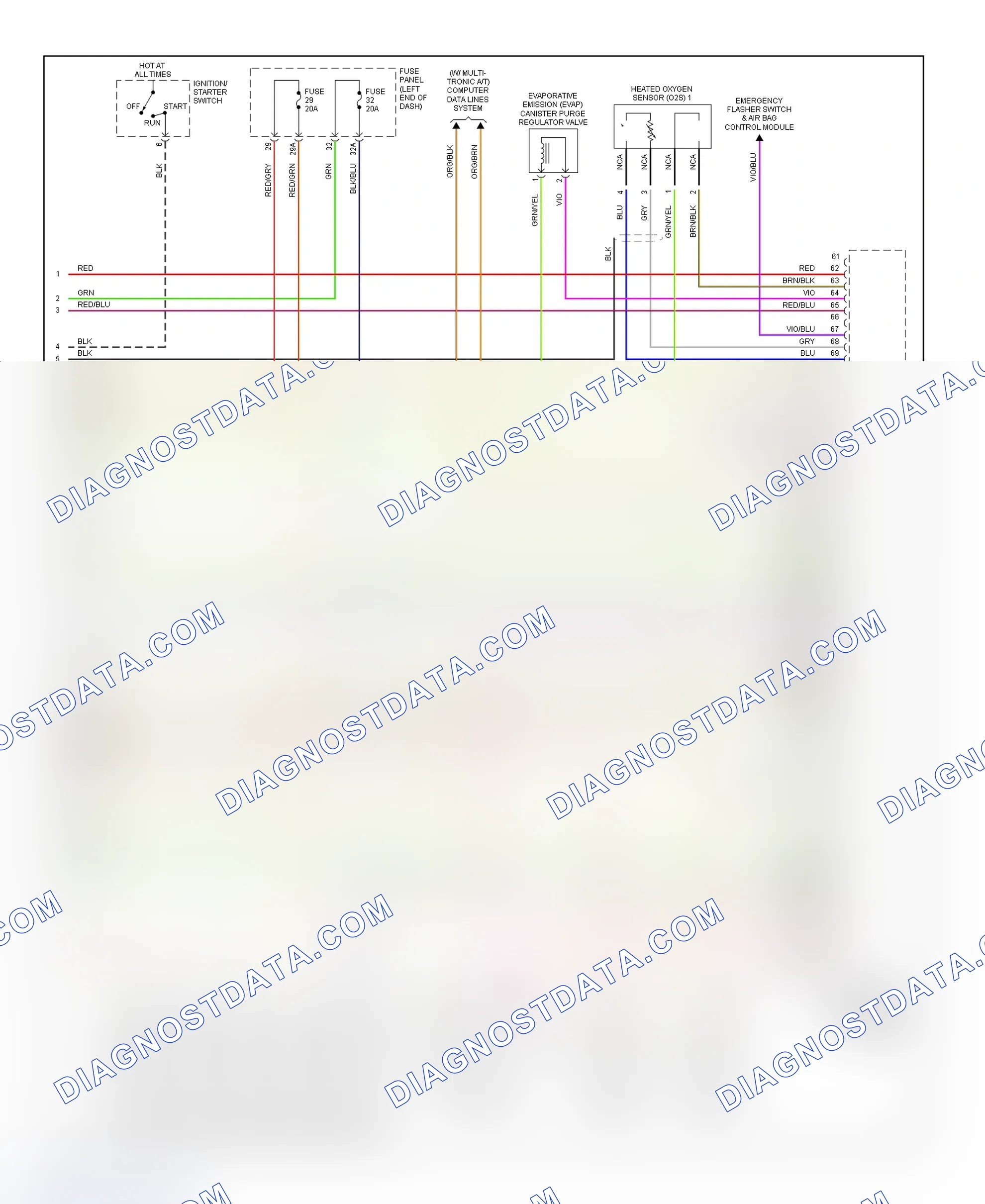 Scheme 16: Wiring Diagram (A6 3.0L - 4 Of 4)