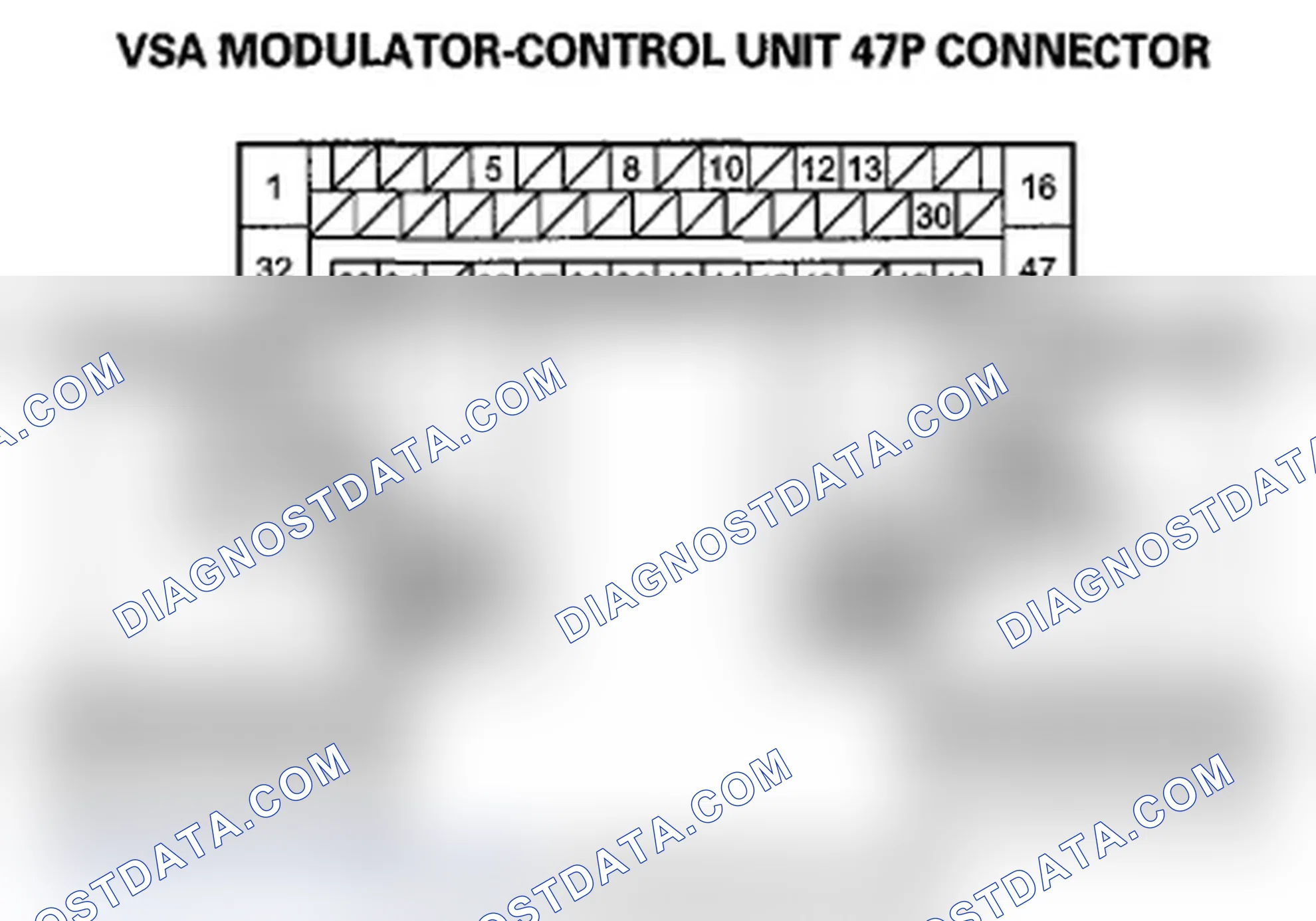 Scheme 19: DTC 11: Right-Front Wheel Speed Sensor Circuit Malfunction; DTC 13: Left-Front Wheel Speed Sensor Ci