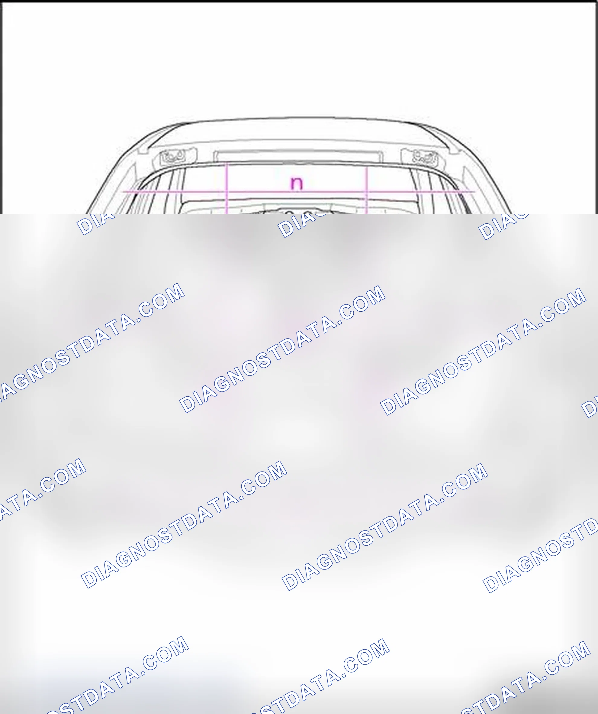 Scheme 62: Body, rear (Avant)