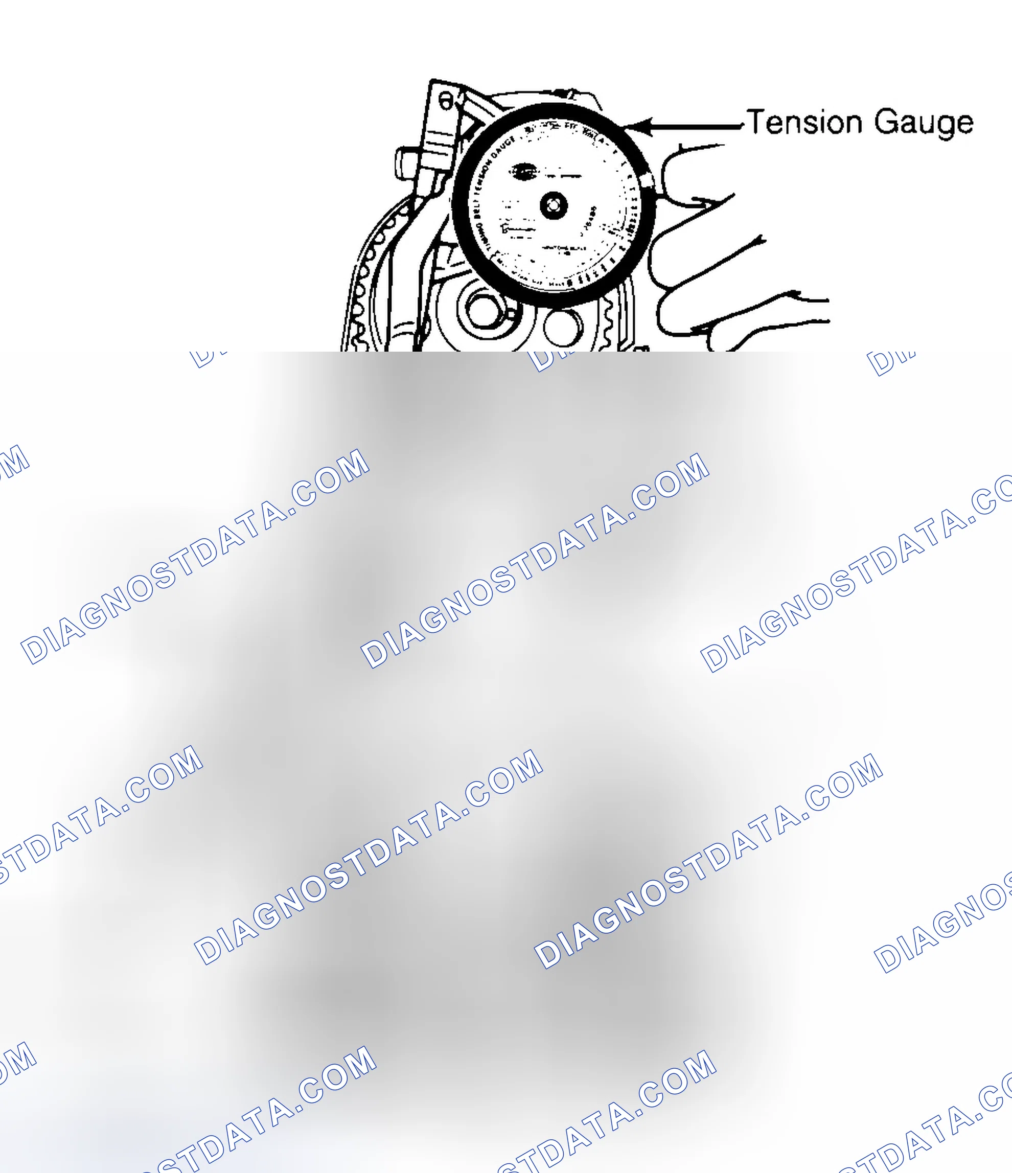 Scheme 3: Adjusting Typical Timing Belt Tension