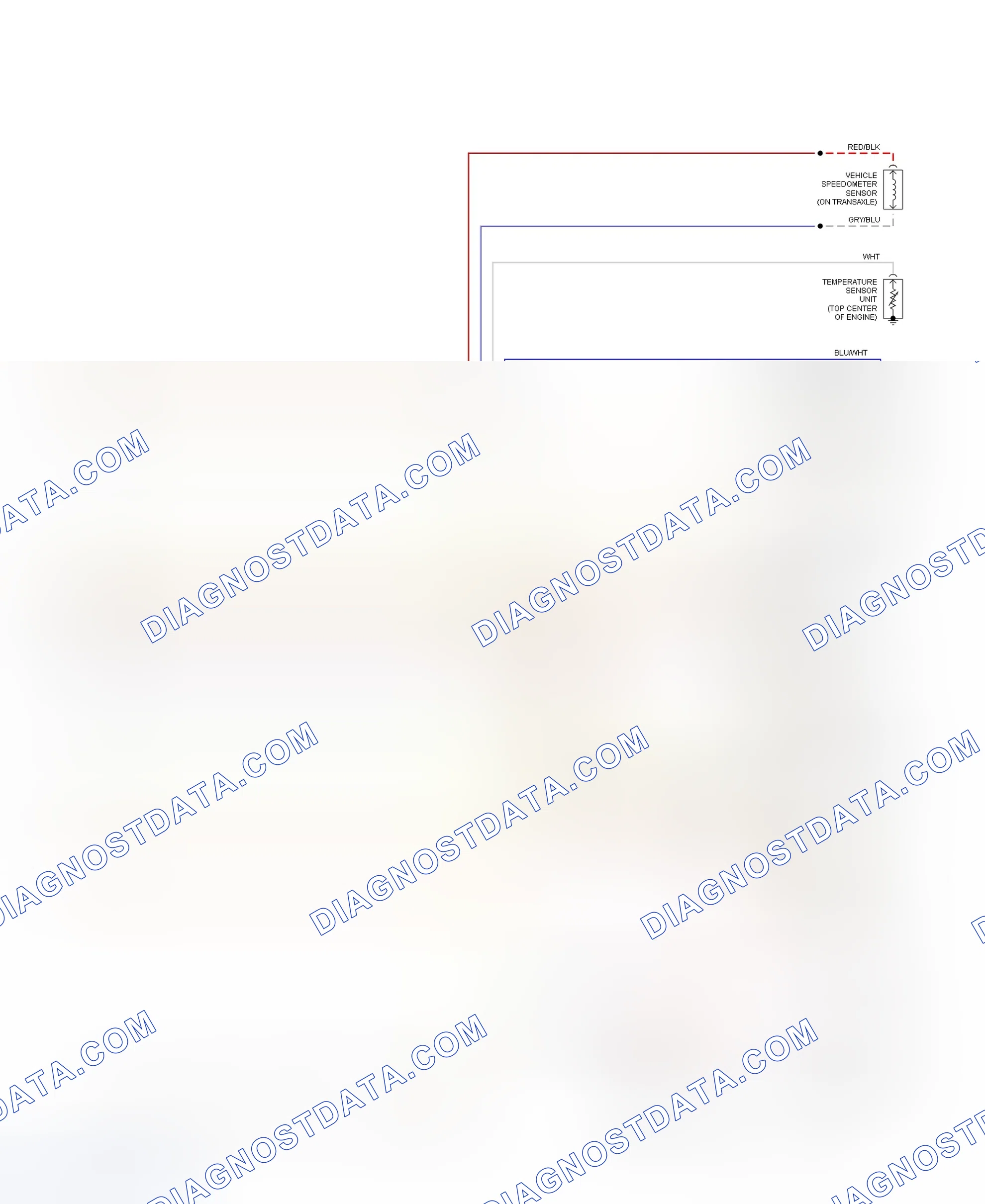 Fig. 4: Instrument Panel Wiring Diagram (MX-6 - 2 Of 2)