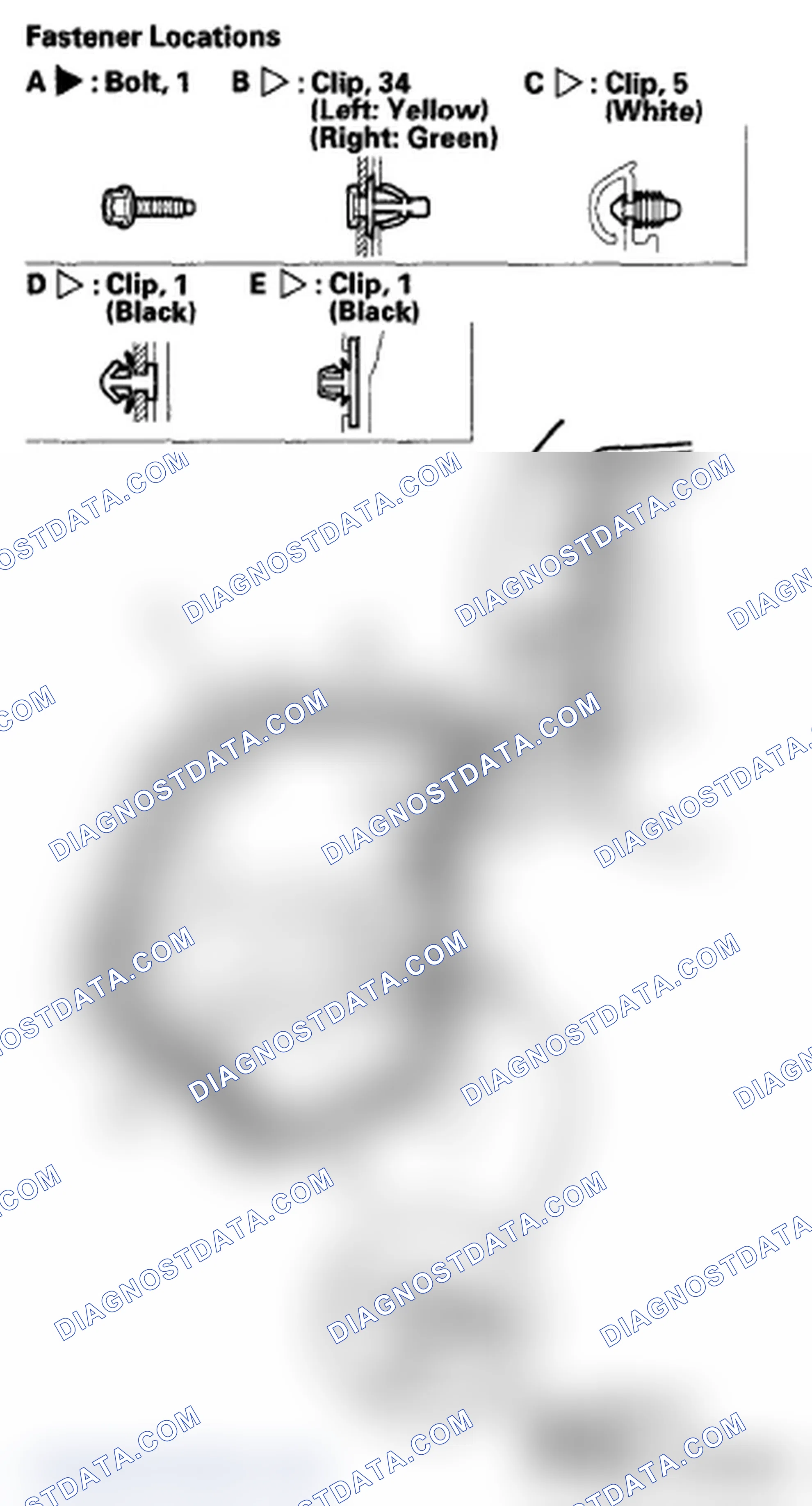 Scheme 112: Rear Door Weatherstrip Replacement