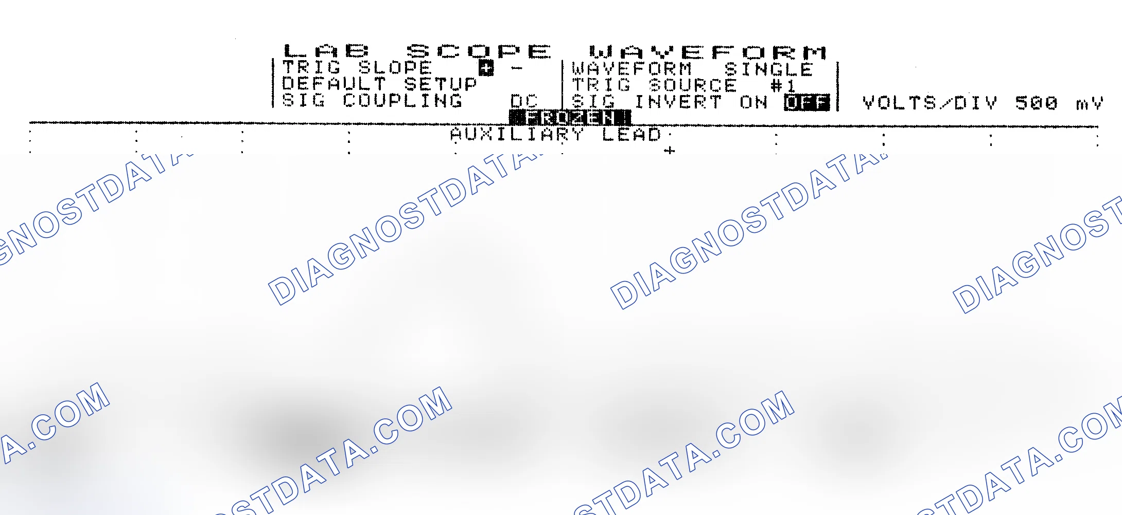 Scheme 10: Single Injector w/Excessive Current Flow - Current Pattern