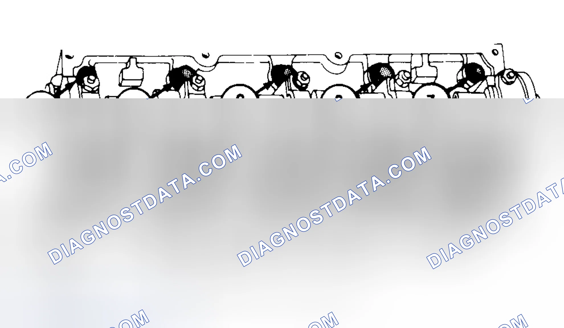 Scheme 7: Typical Cylinder Head Tightening or Loosening Sequence