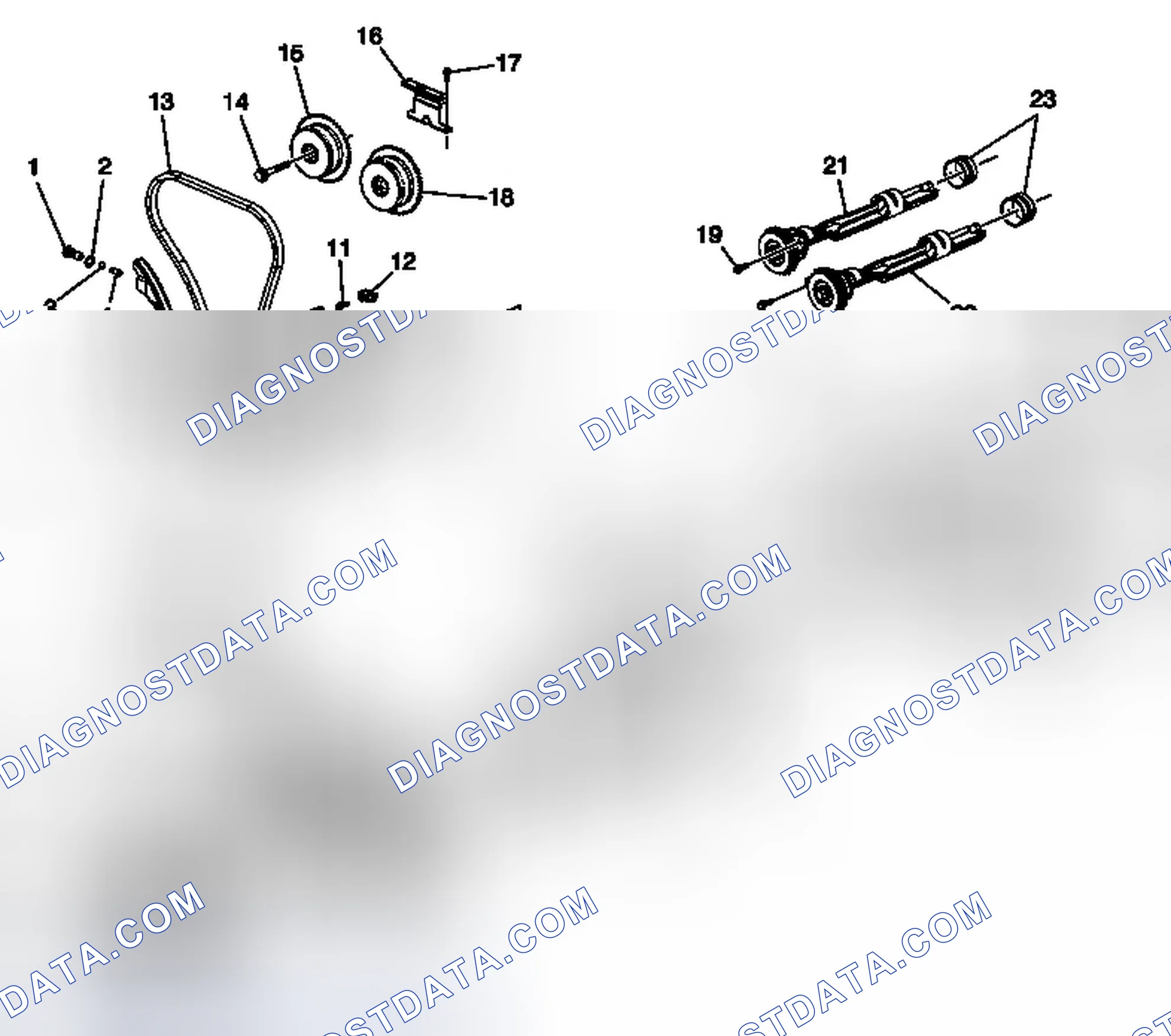 Scheme 35: Timing Chain and Components