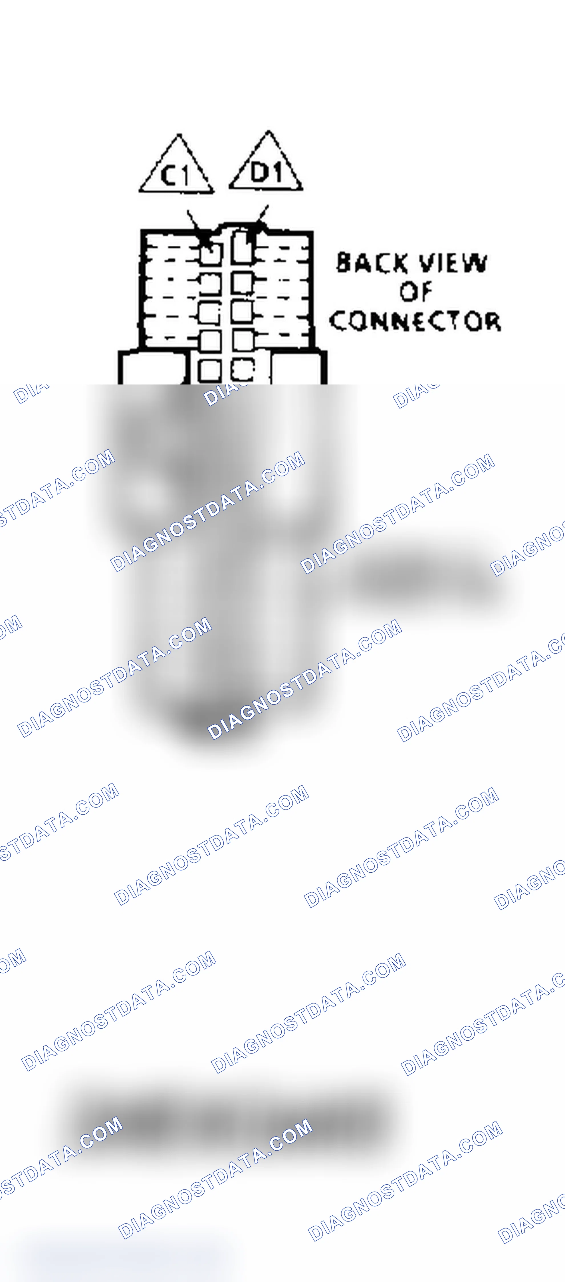 Scheme 48: ECM Terminal C-D Connector ID (4 Of 4) (5.7L "C" & "K" Series With M/T)