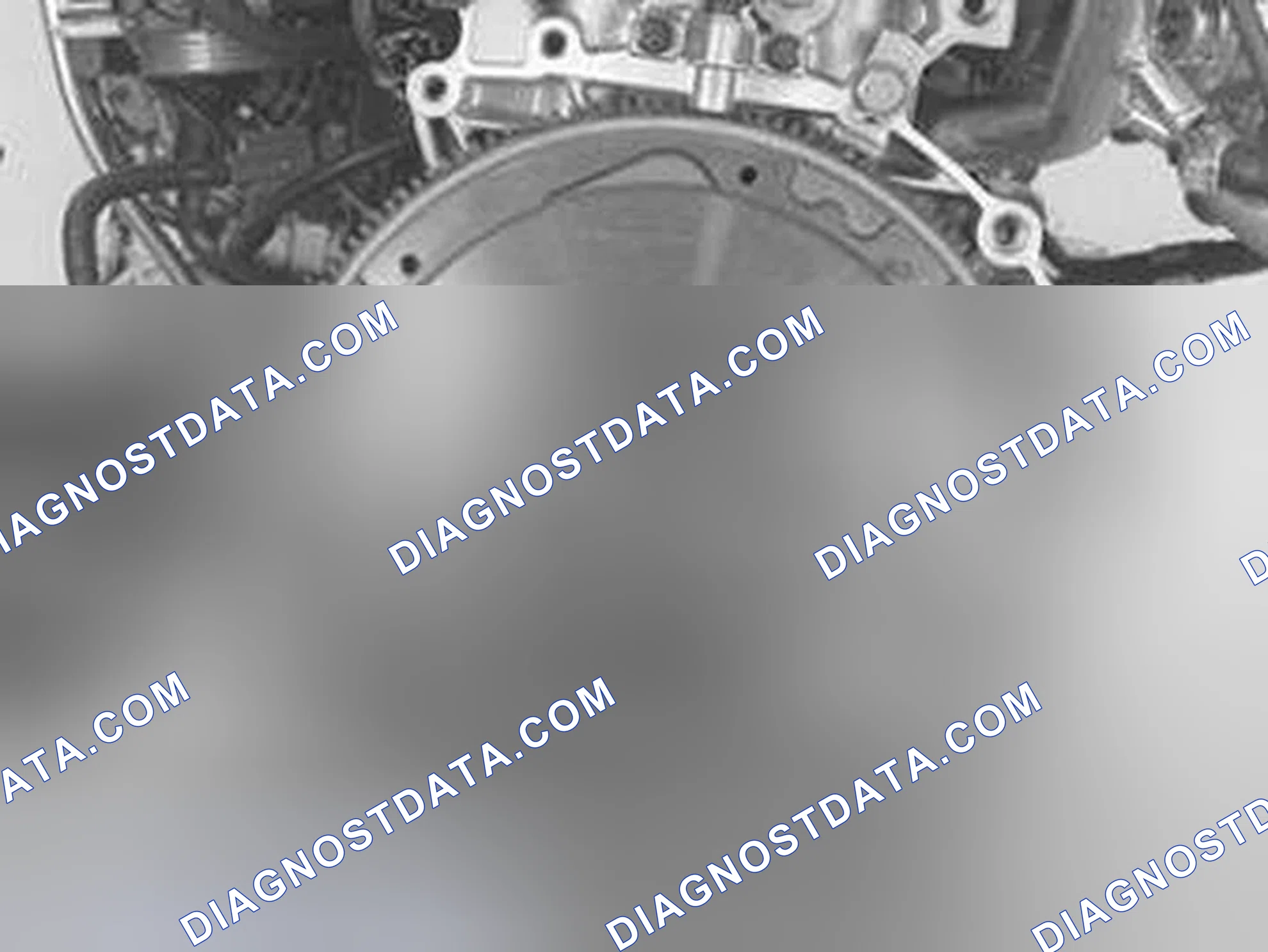 Scheme 201: REMOVING FLYWHEEL AND CARRIER PLATE