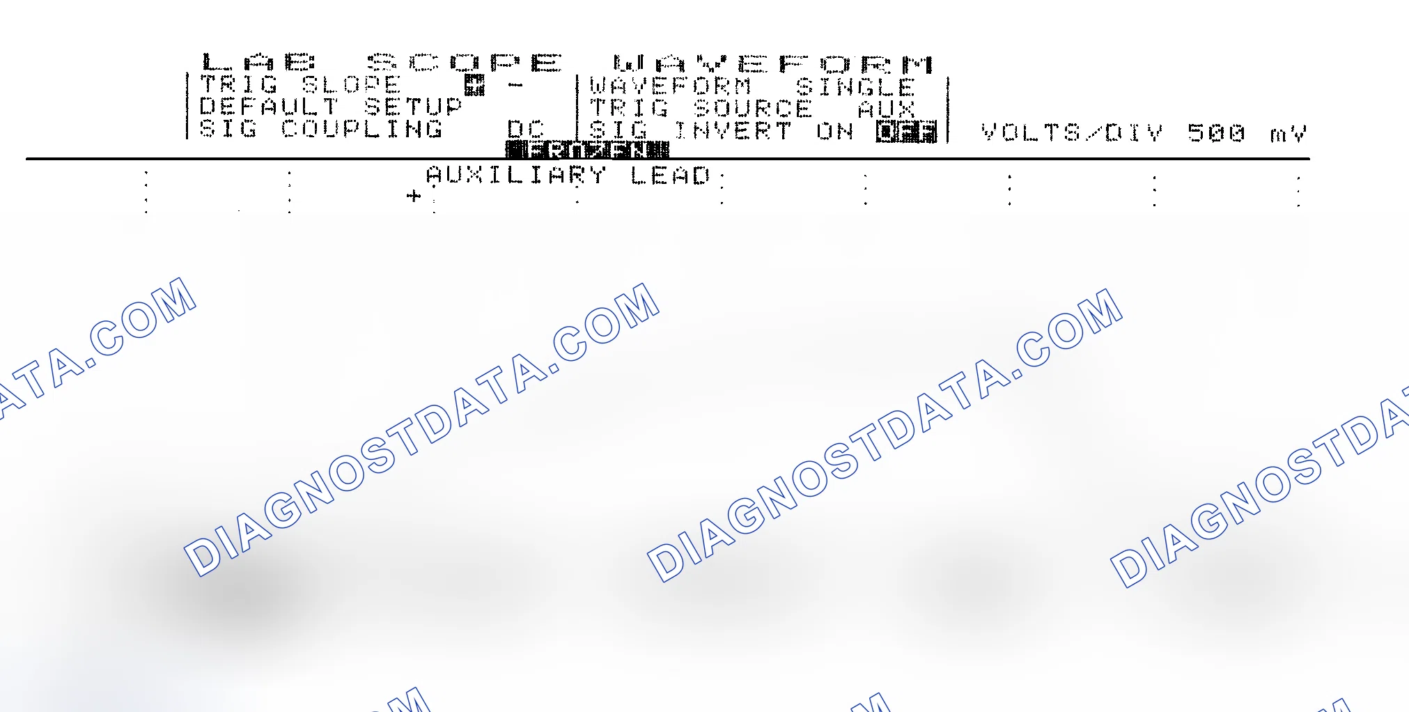 Scheme 14: Single Injector w/Excessive Current Flow - Current Pattern