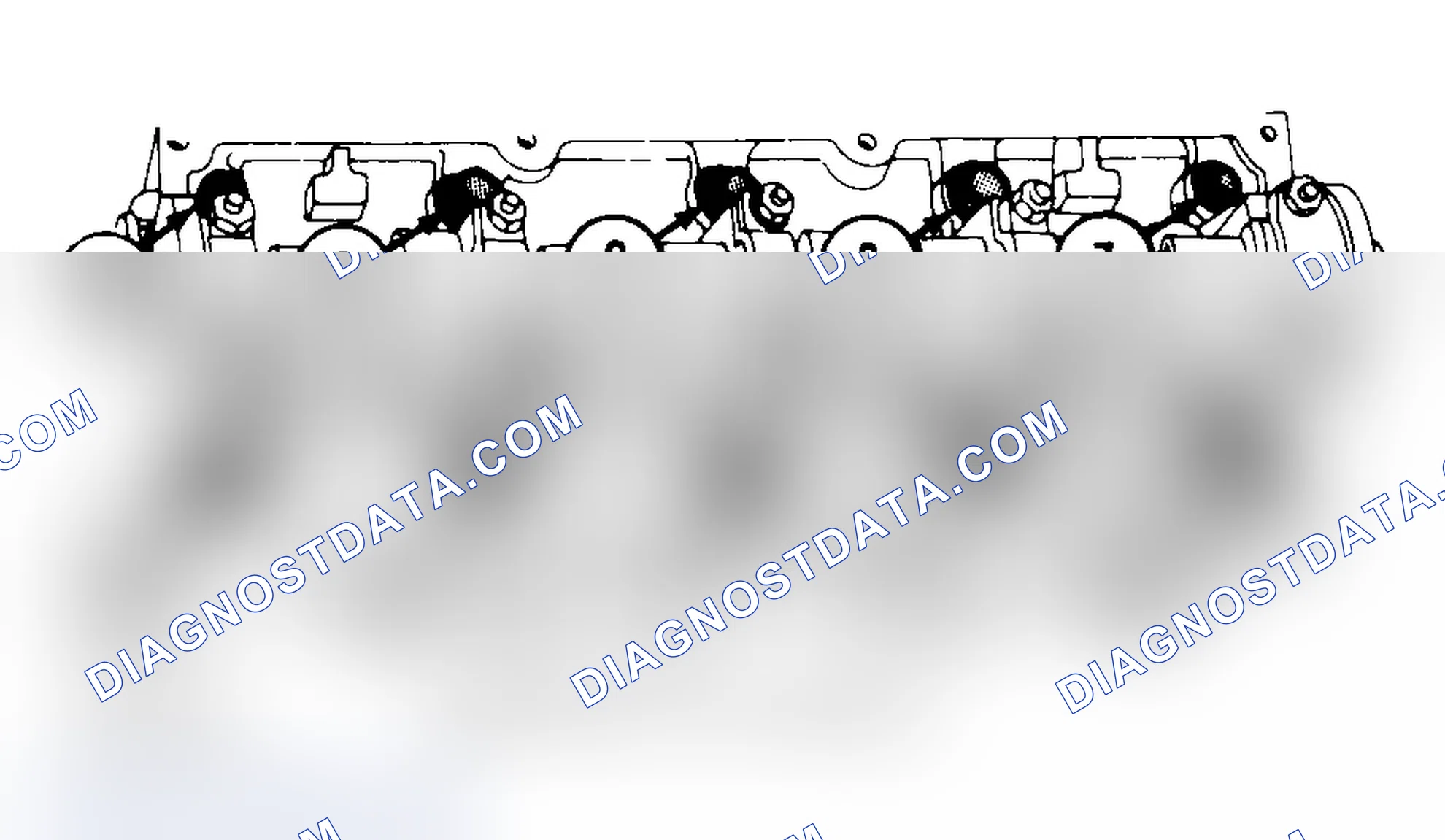 Scheme 3: Typical Cylinder Head Tightening or Loosening Sequence