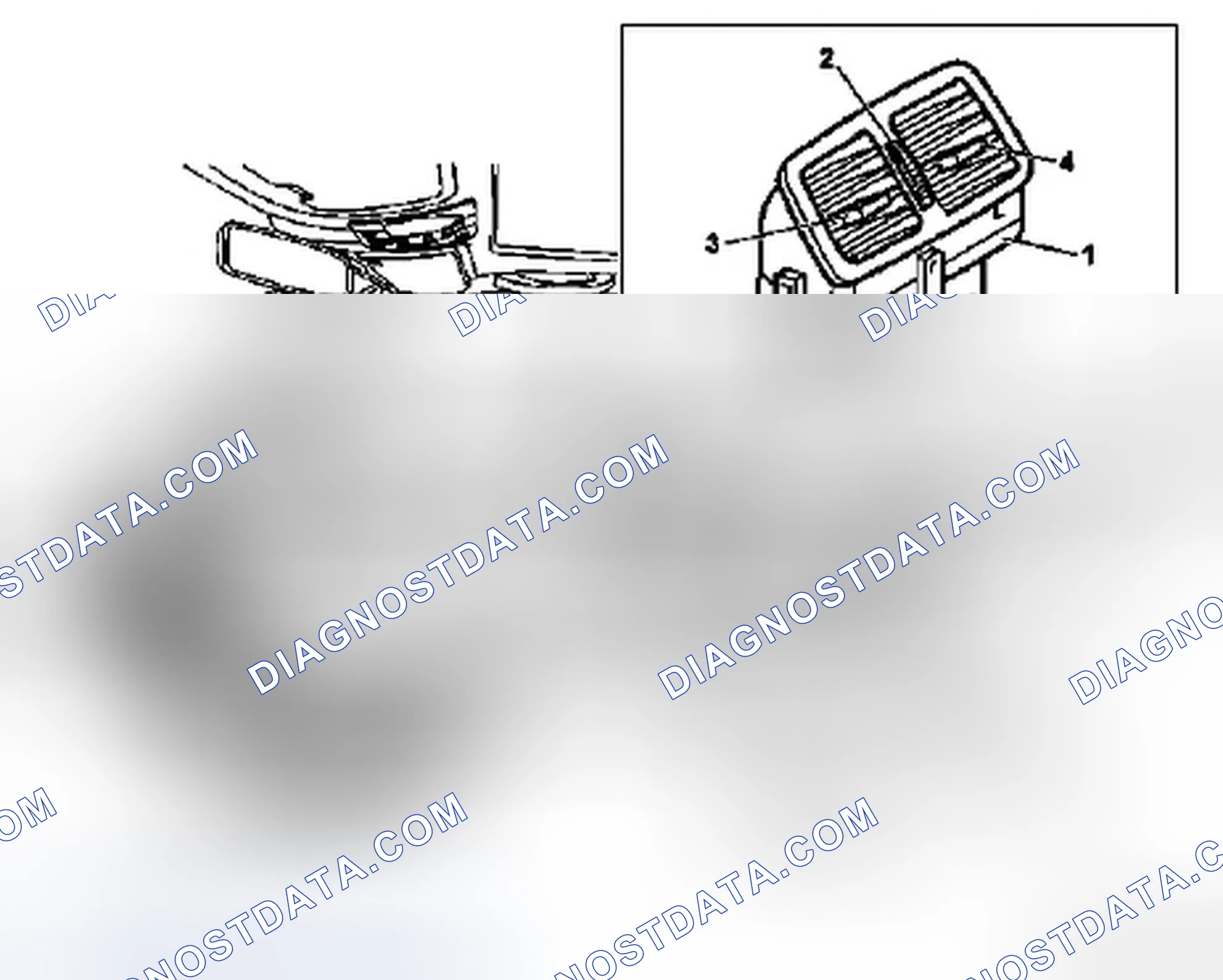 Scheme 62: Rear compartment nozzle, location - GF83.10-P-2111-02A