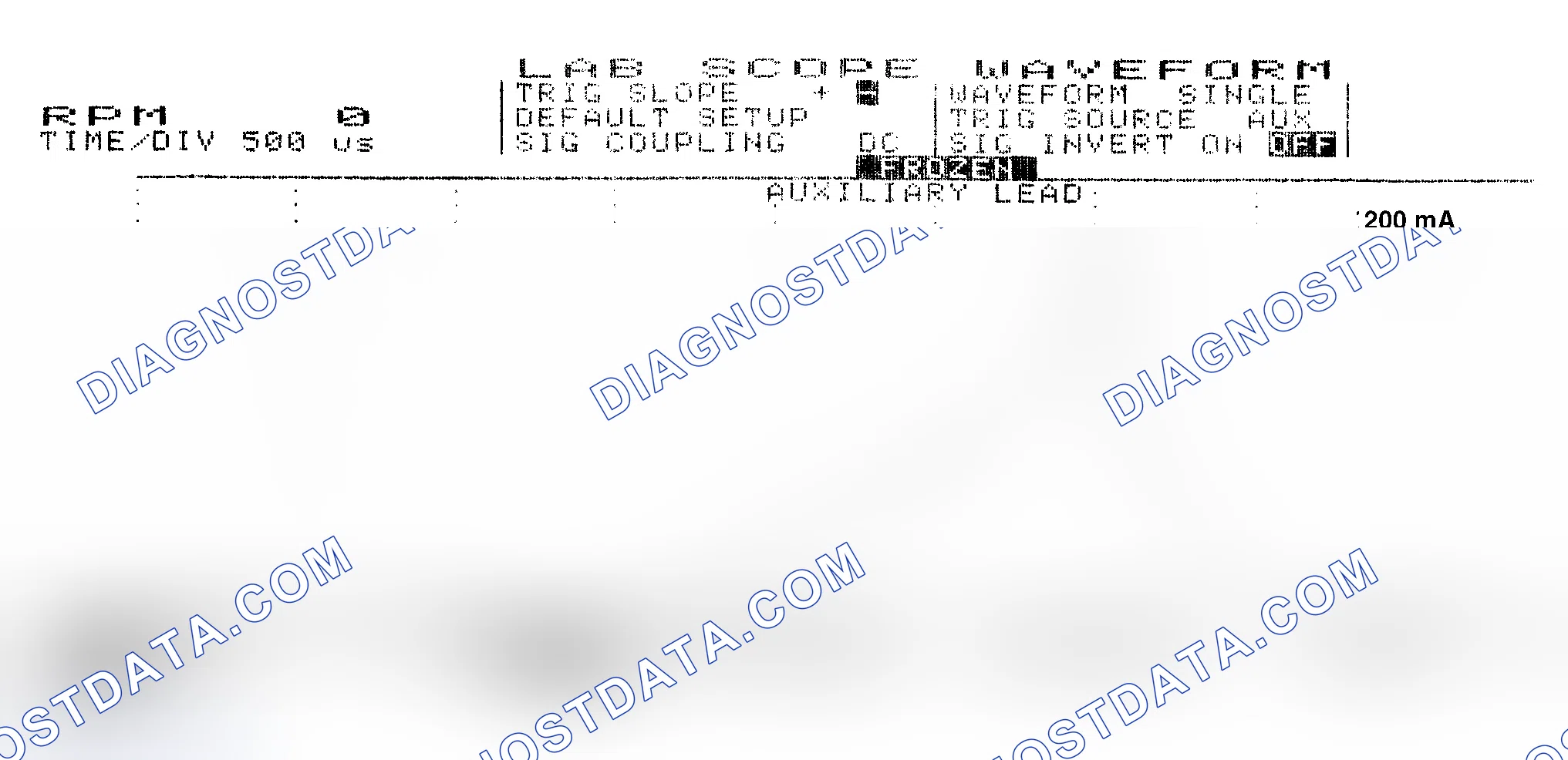 Scheme 17: Single Injector w/Normal Current Flow - Current Pattern