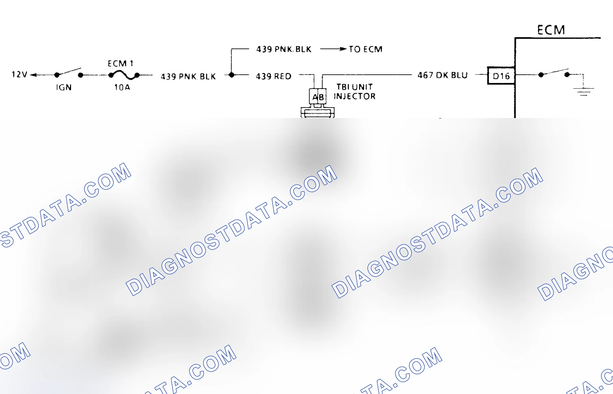 Scheme 119: Code 42 Schematic (2.5L) Electronic Spark Timing
