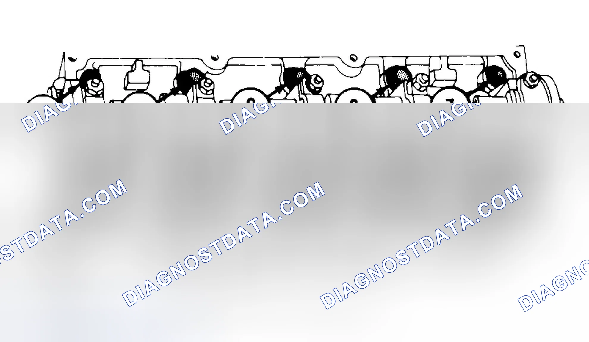 Scheme 7: Typical Cylinder Head Tightening or Loosening Sequence