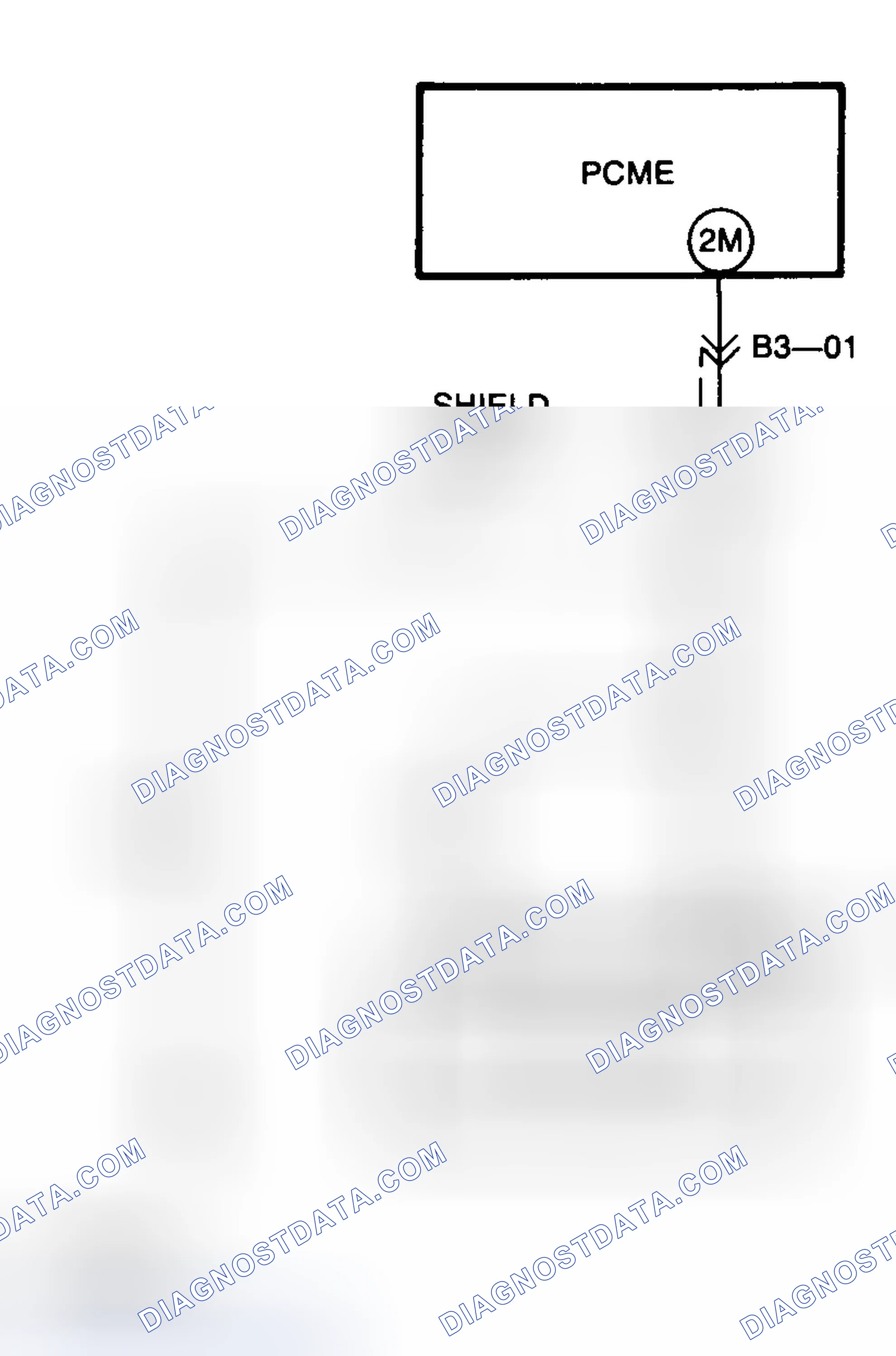 Scheme 44: Trouble Code No. 5 Schematic (Knock Sensor)