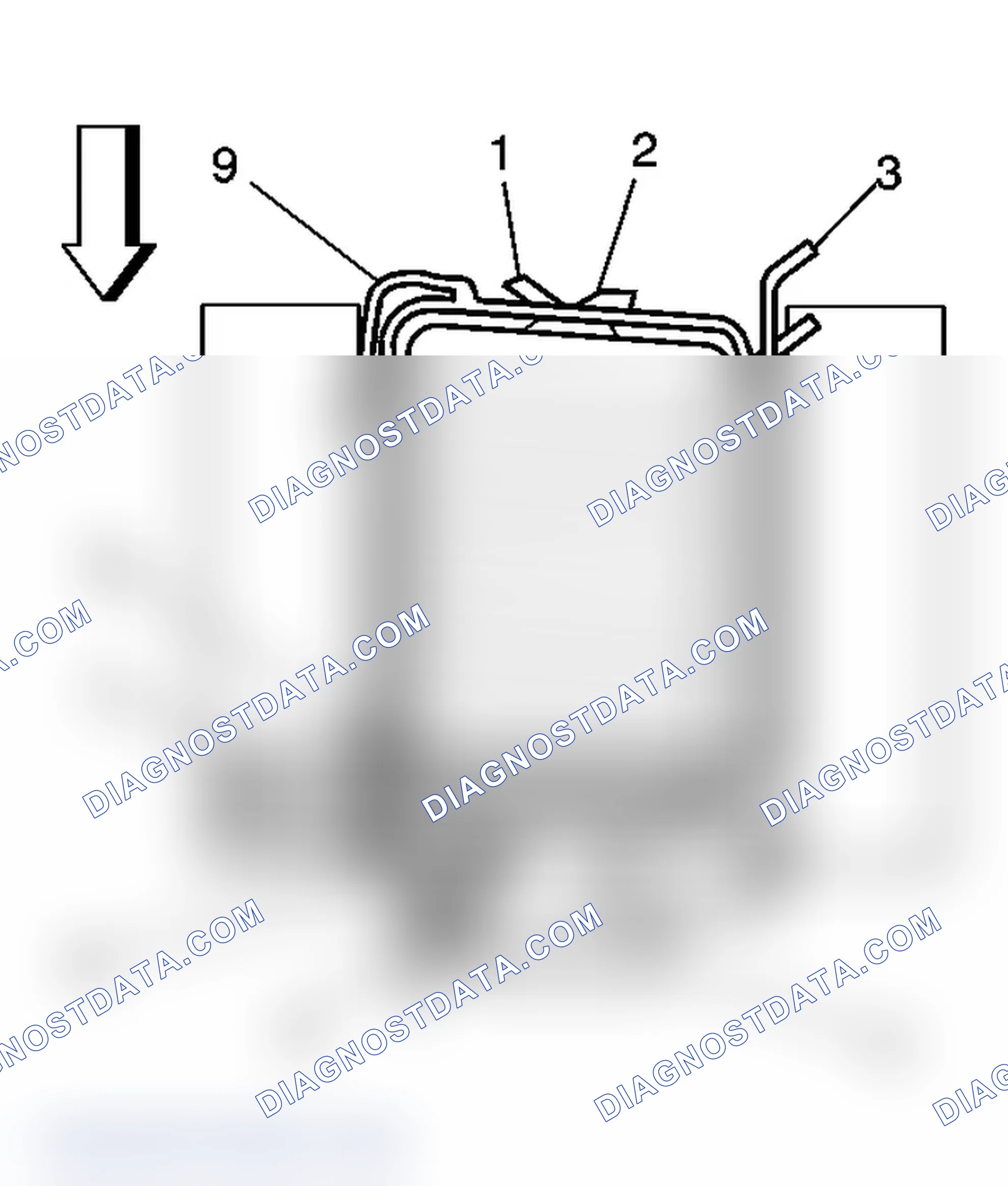 Scheme 1: Emission Hose Routing Diagram
