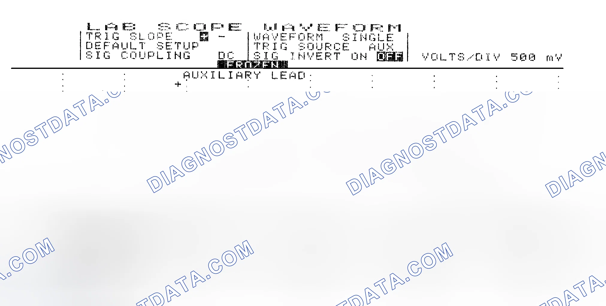 Scheme 14: Single Injector w/Excessive Current Flow - Current Pattern