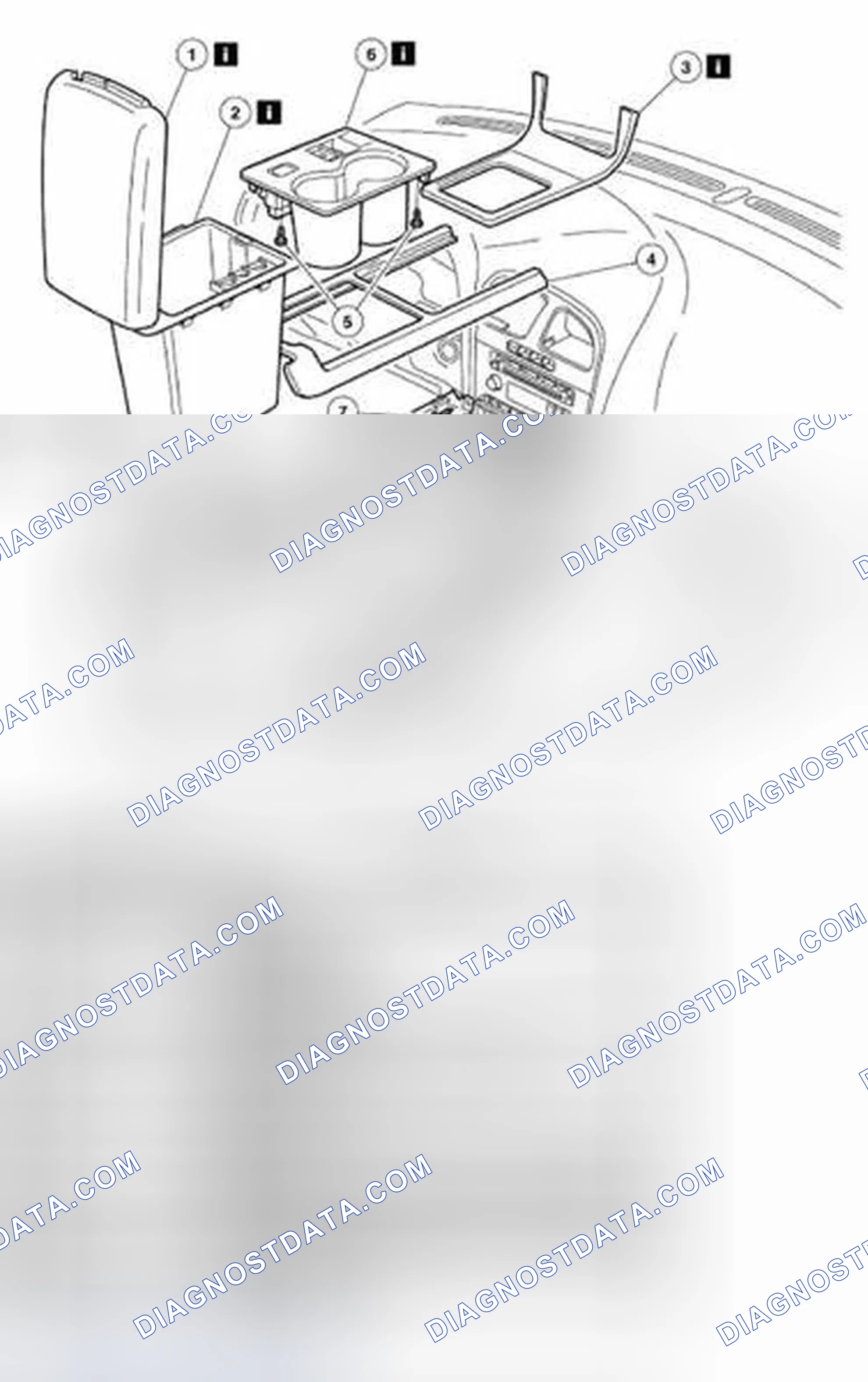Scheme 25: Floor Console