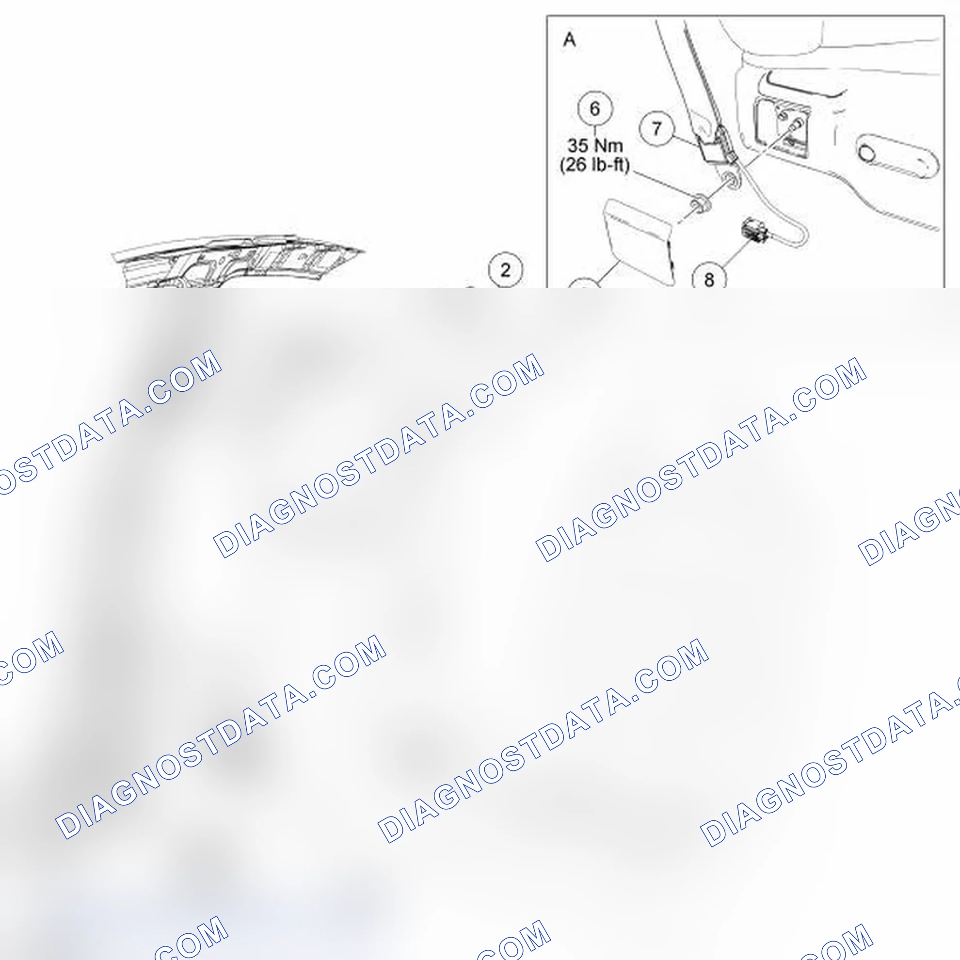 Scheme 1: Safety Belt Retractor - Front