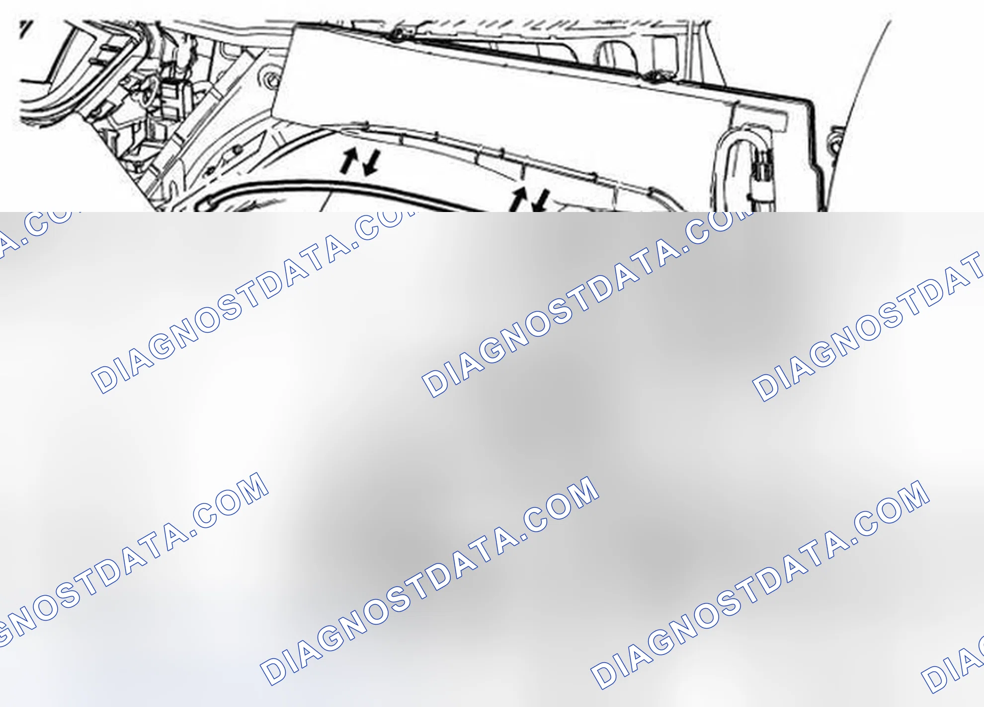 Scheme 8: Windshield Washer Solvent Container Hose Replacement