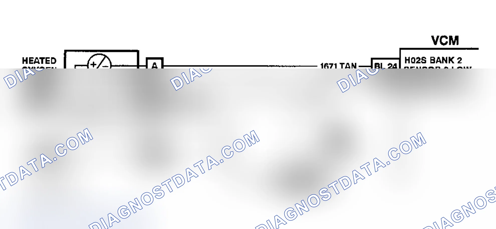 Scheme 660: DTC P0157 Schematic