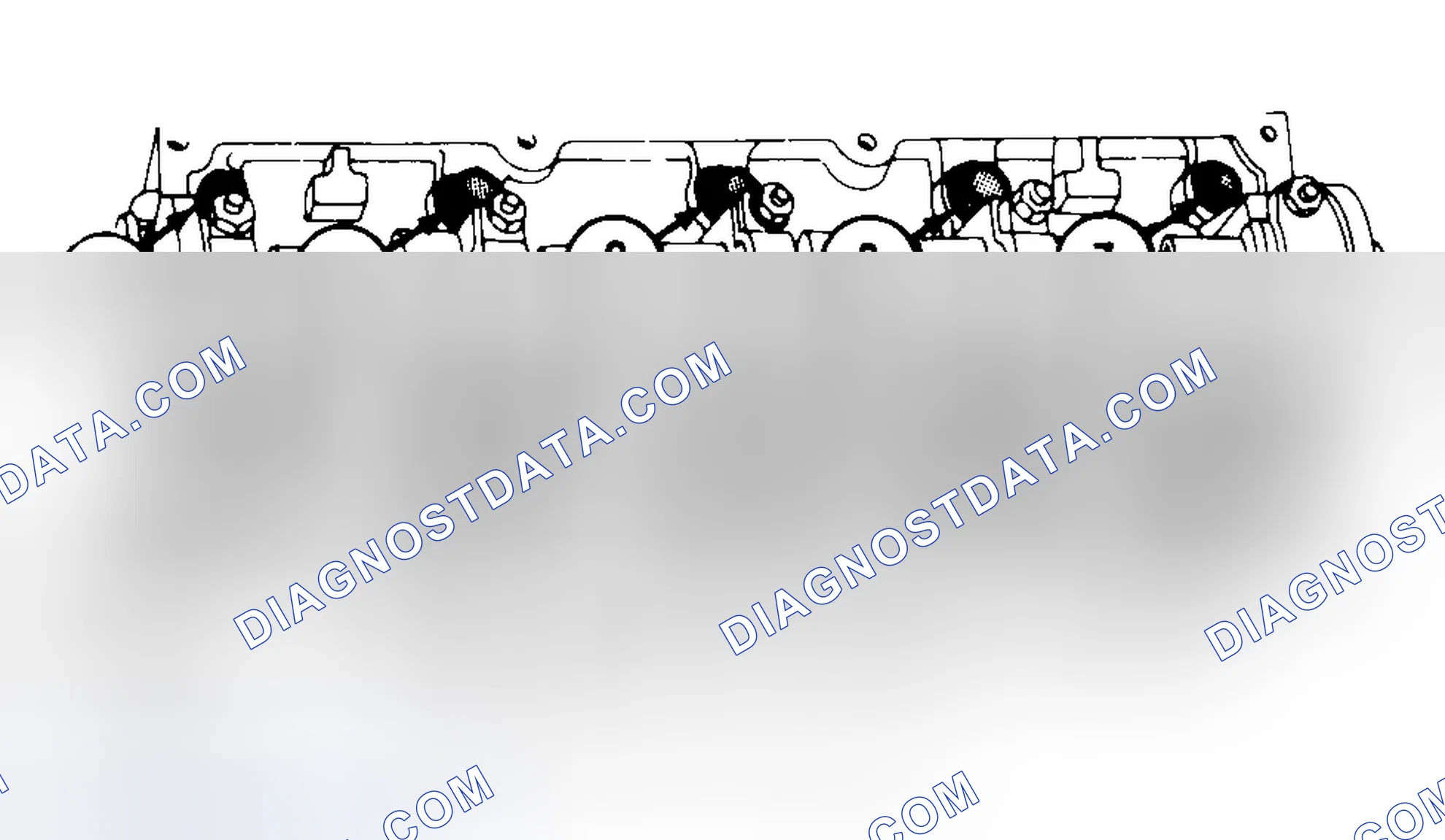 Scheme 7: Typical Cylinder Head Tightening or Loosening Sequence