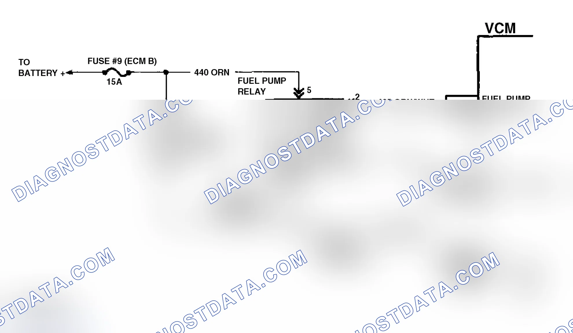 Scheme 84: Code P1222 Schematic (4.3L "S" & "T" Series Pickup M/T) Fuel Pump Voltage Low